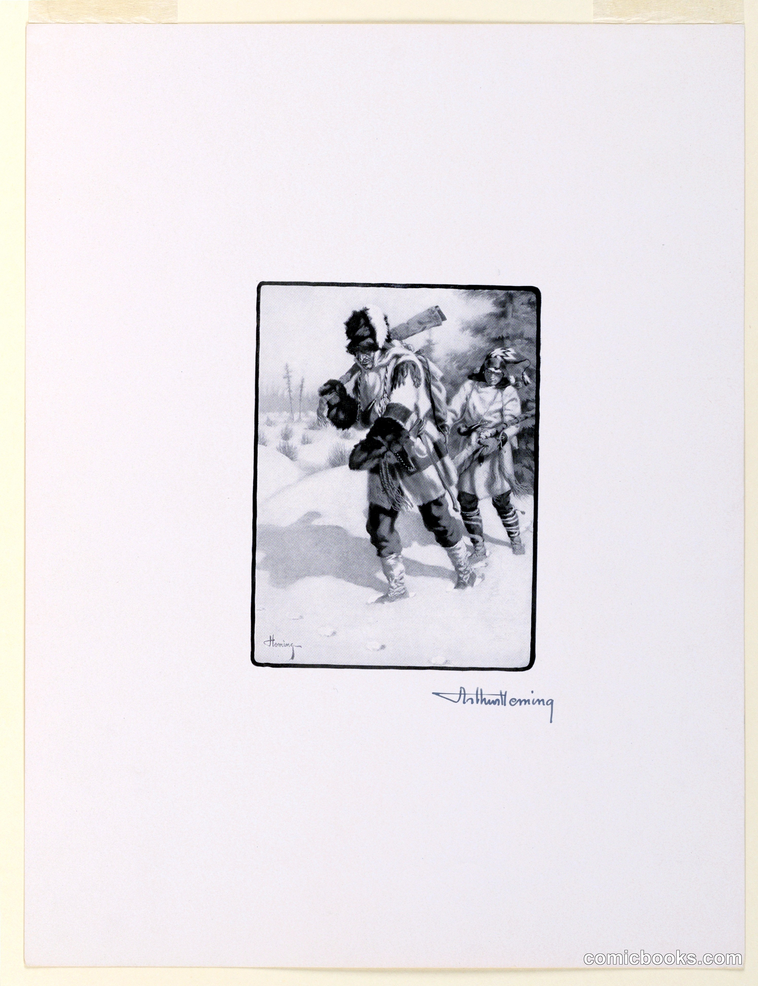 Illustration from Mooswa and Other Tales of the Boundaries