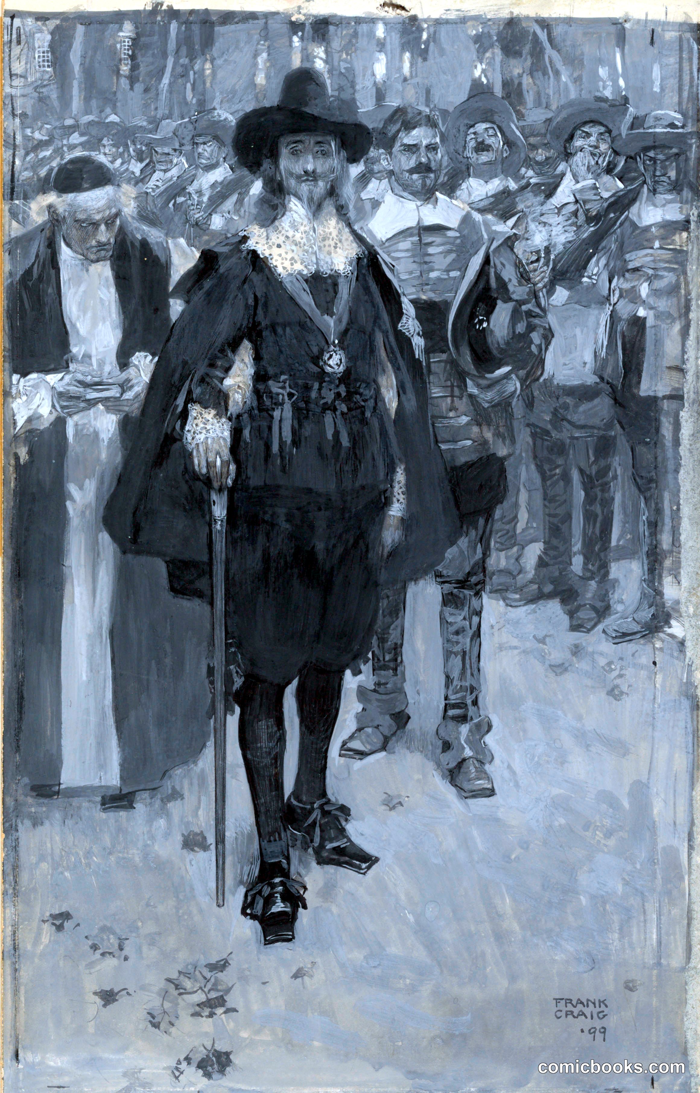 King Charles on the Way to His Execution