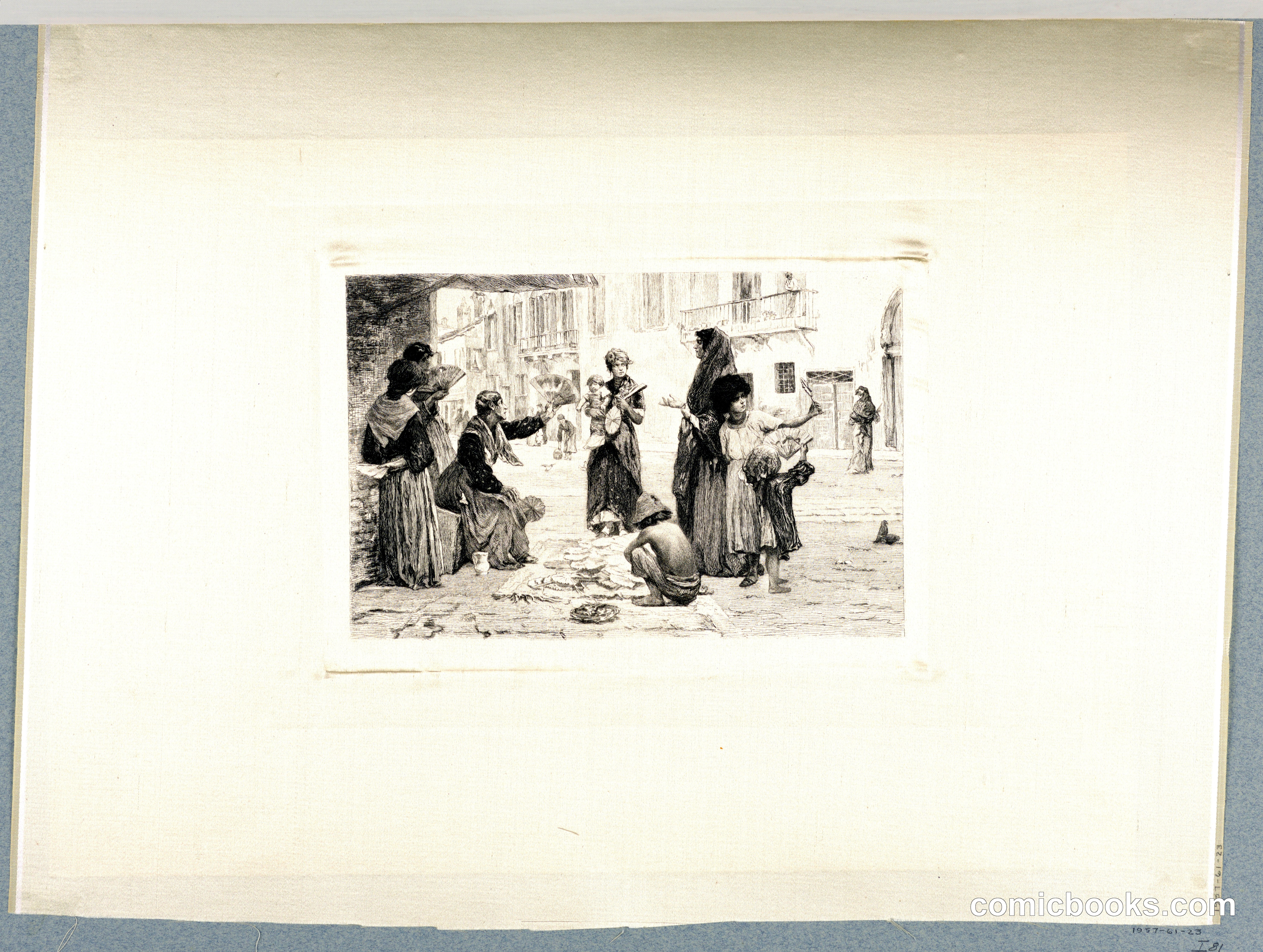 La Marchande d'Eventails (The Fan Seller)