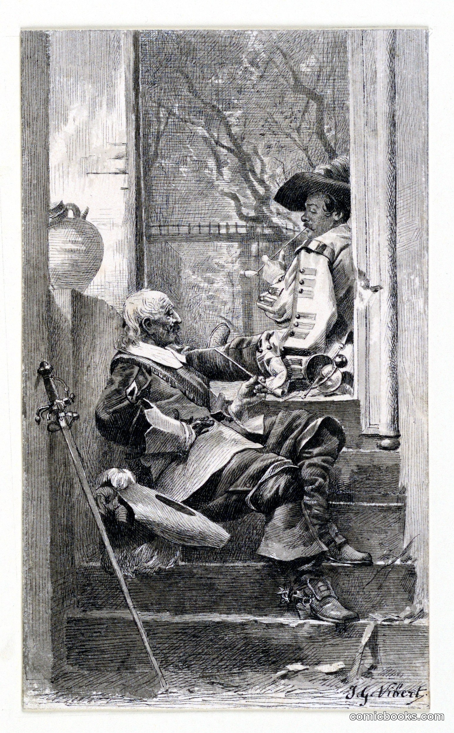 Cavaliers in Idle Conversation