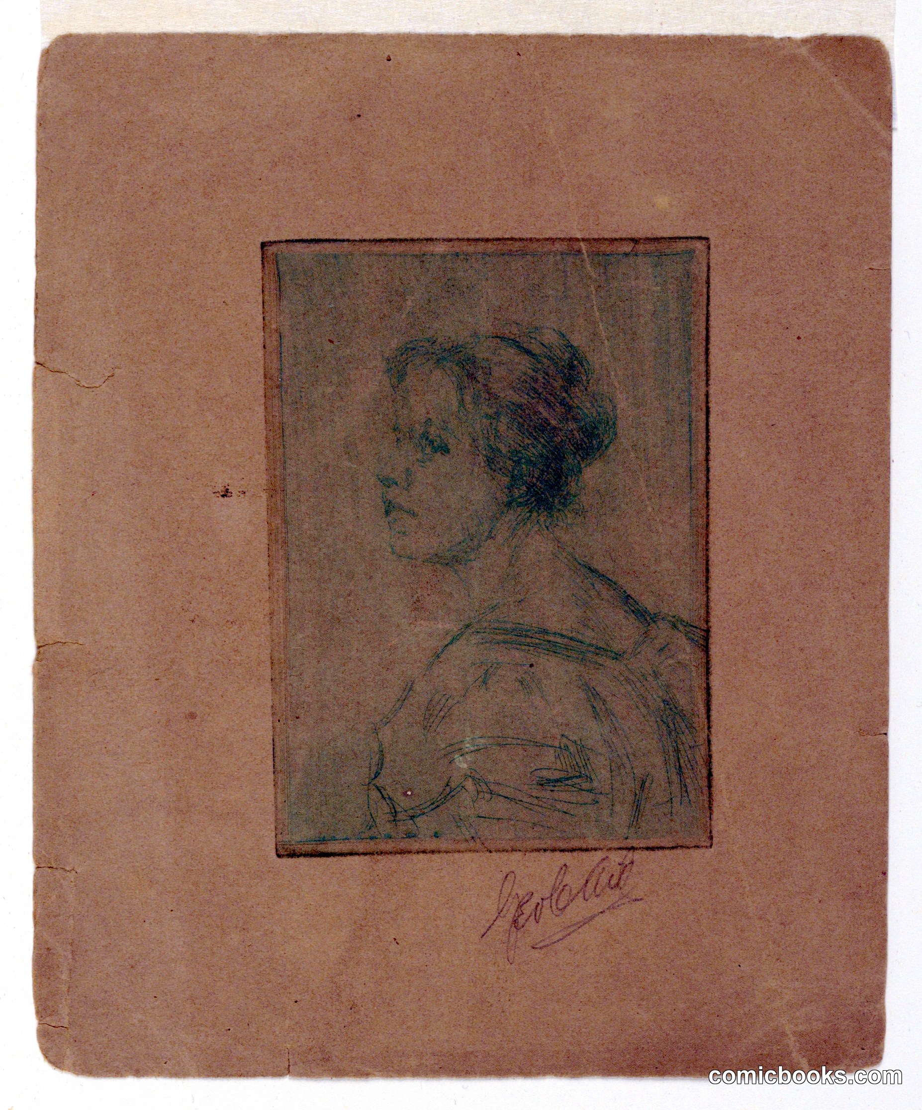 Head of a Young Woman