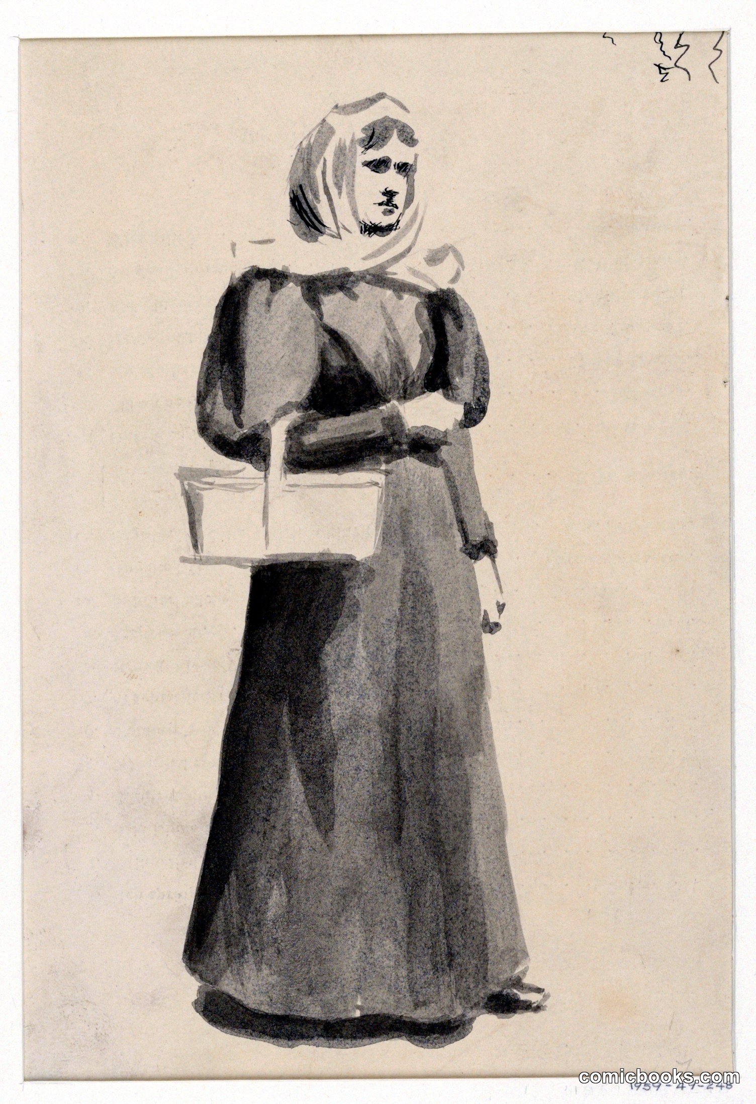 Woman with a Basket