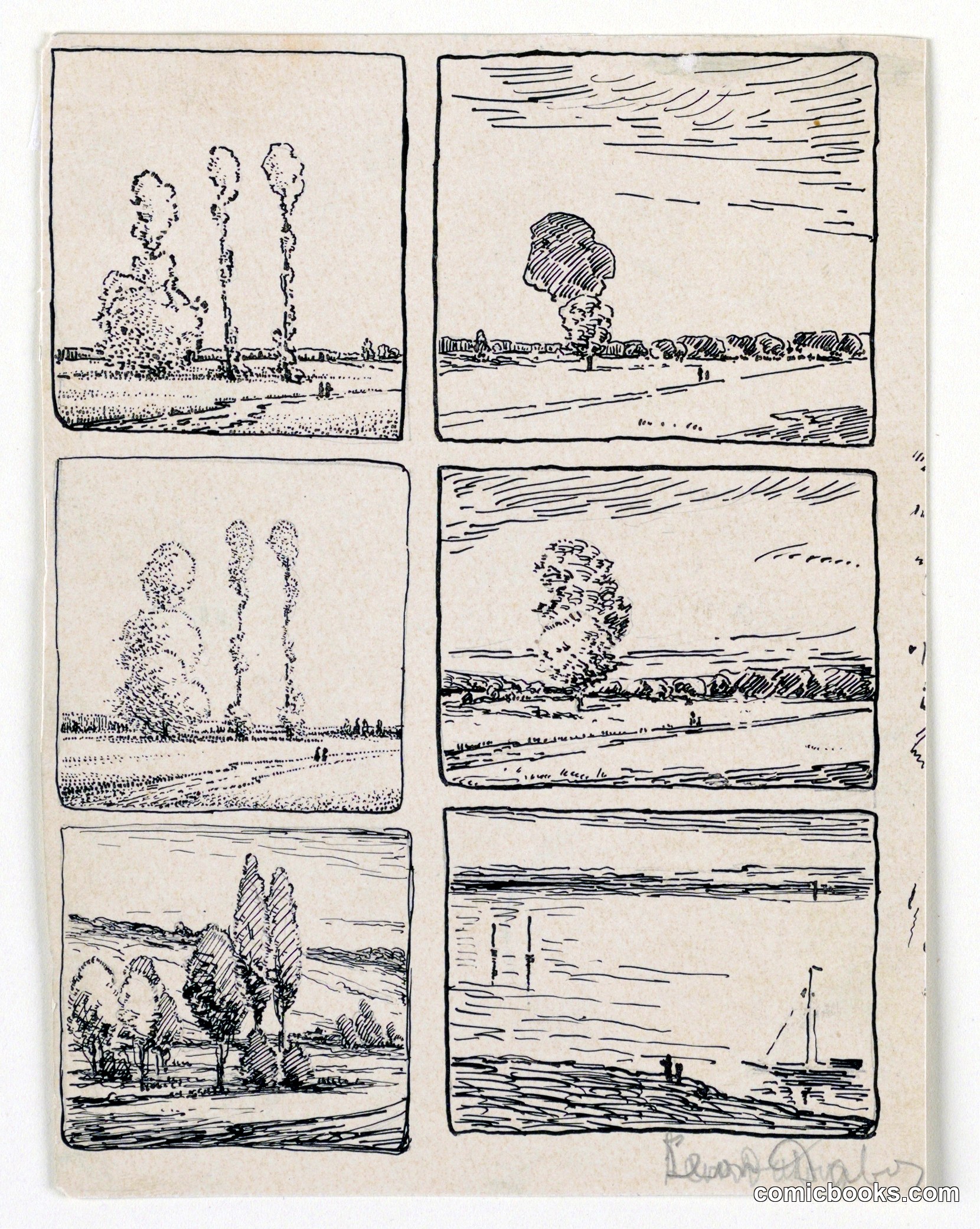 Six Landscape Studies