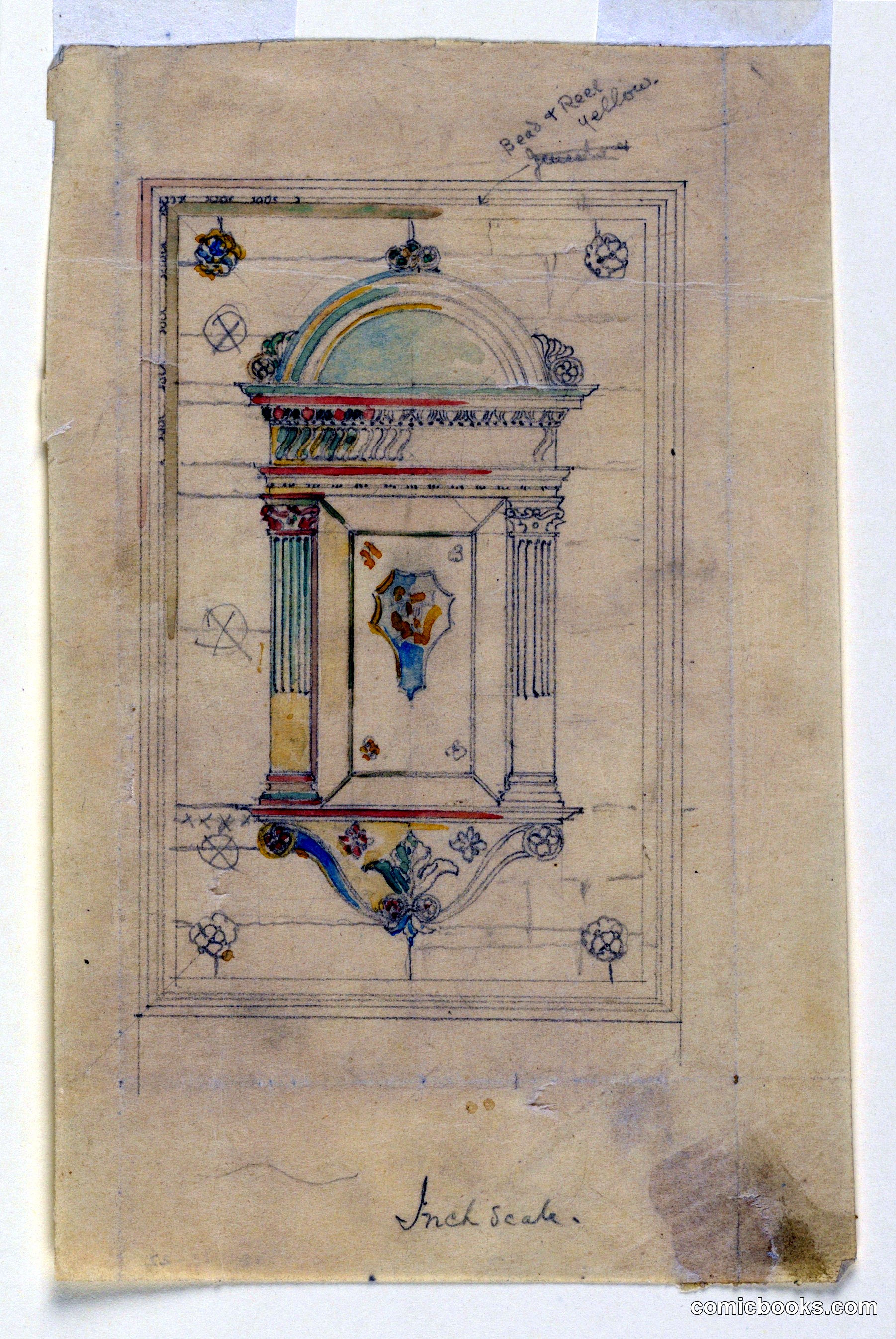 Design for a Wall Niche