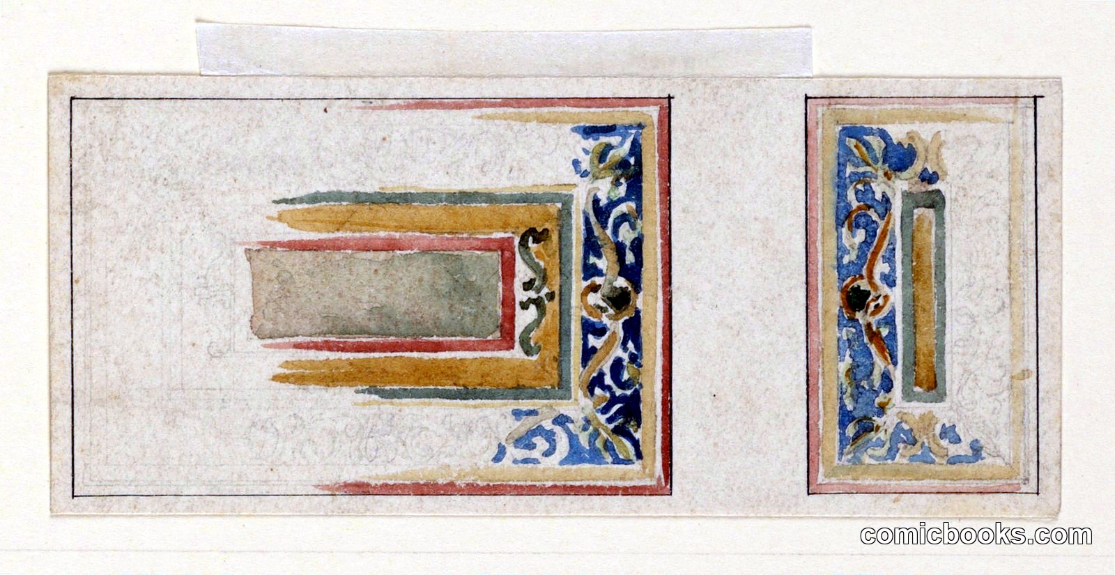 Designs for Two Decorative Panels