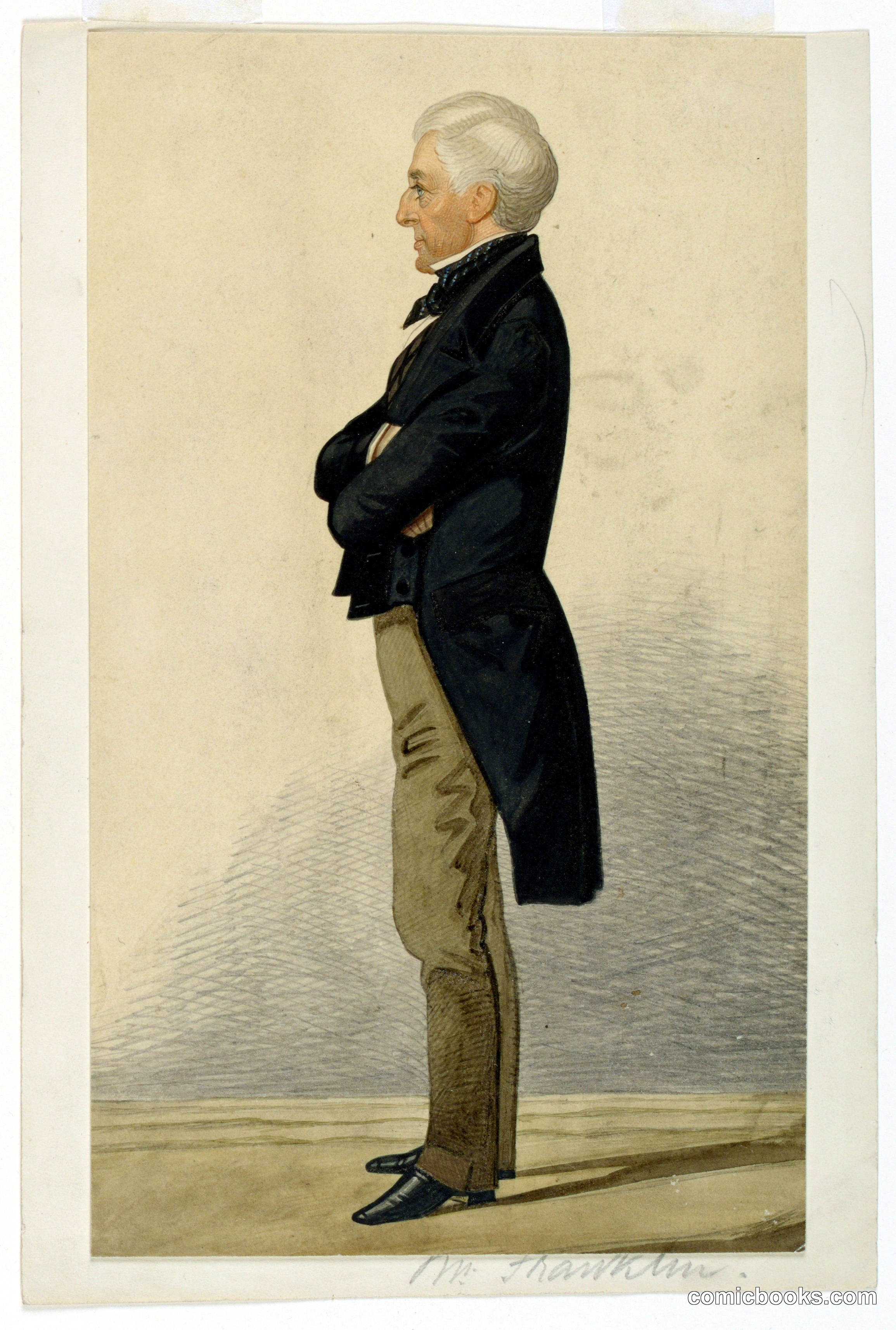 Portrait of Mr. Franklin
