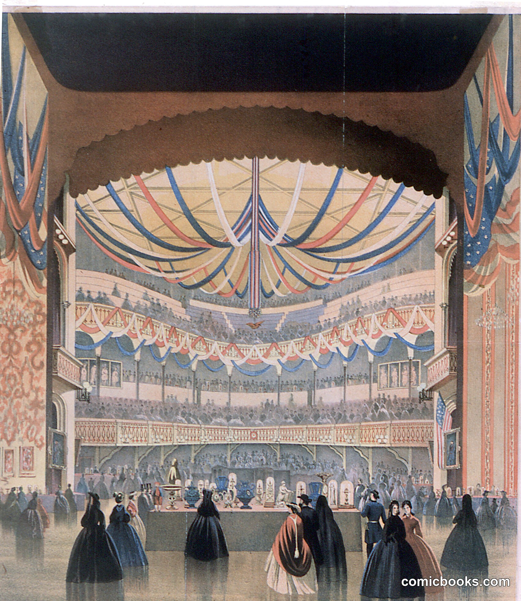 Brooklyn Sanitary Fair of 1864, the Academy of Music
