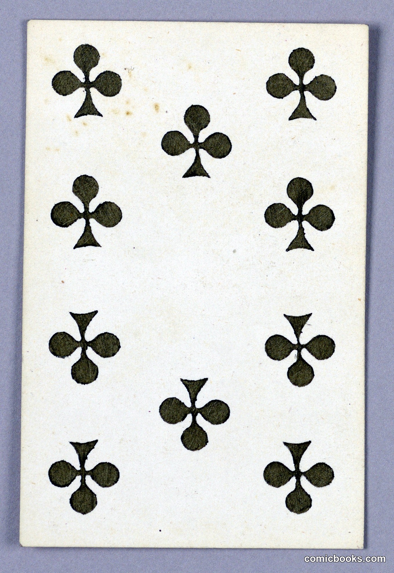 Ten of Clubs Playing Card
