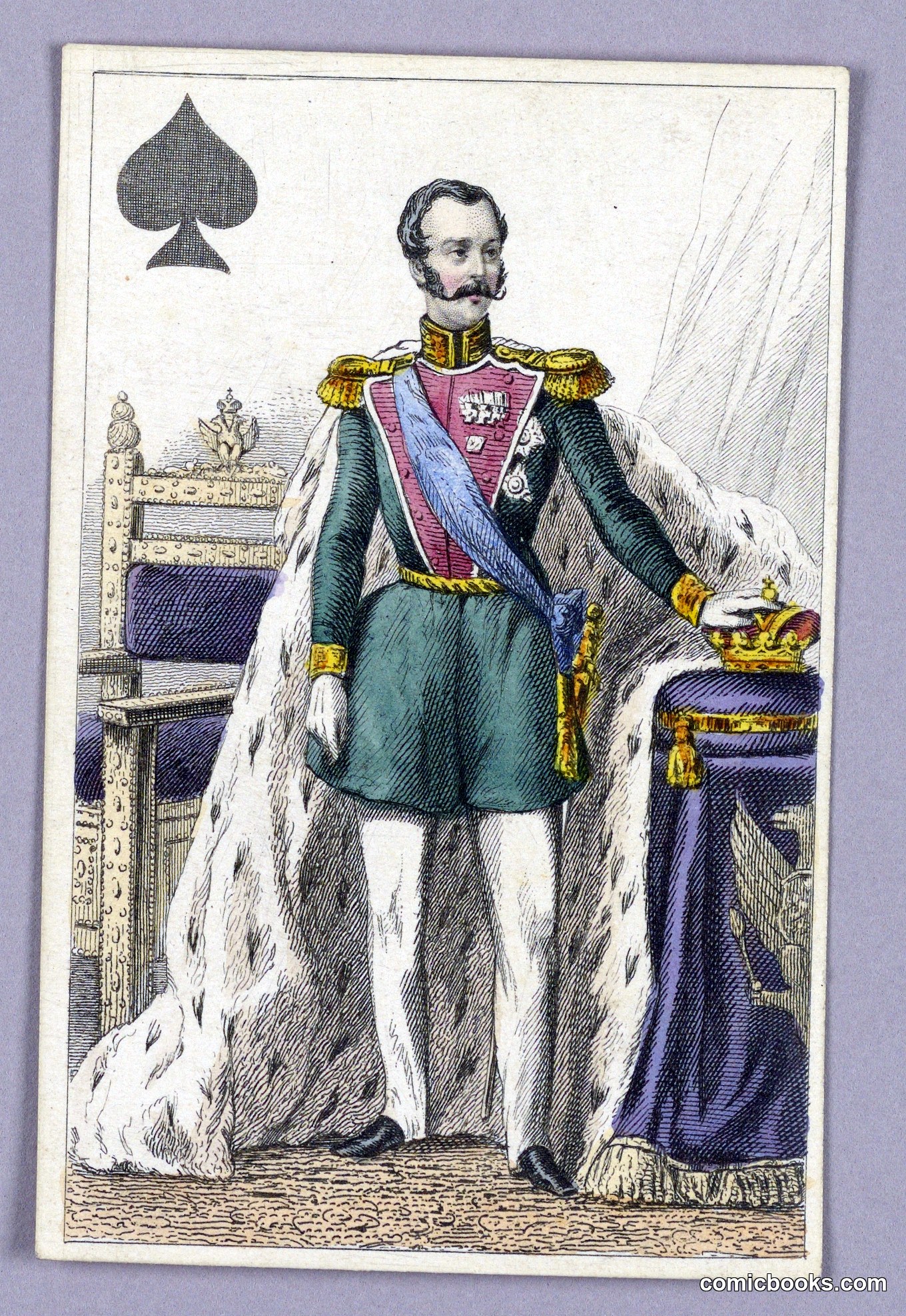 Alexander II, Tsar of Russia, King of Spades