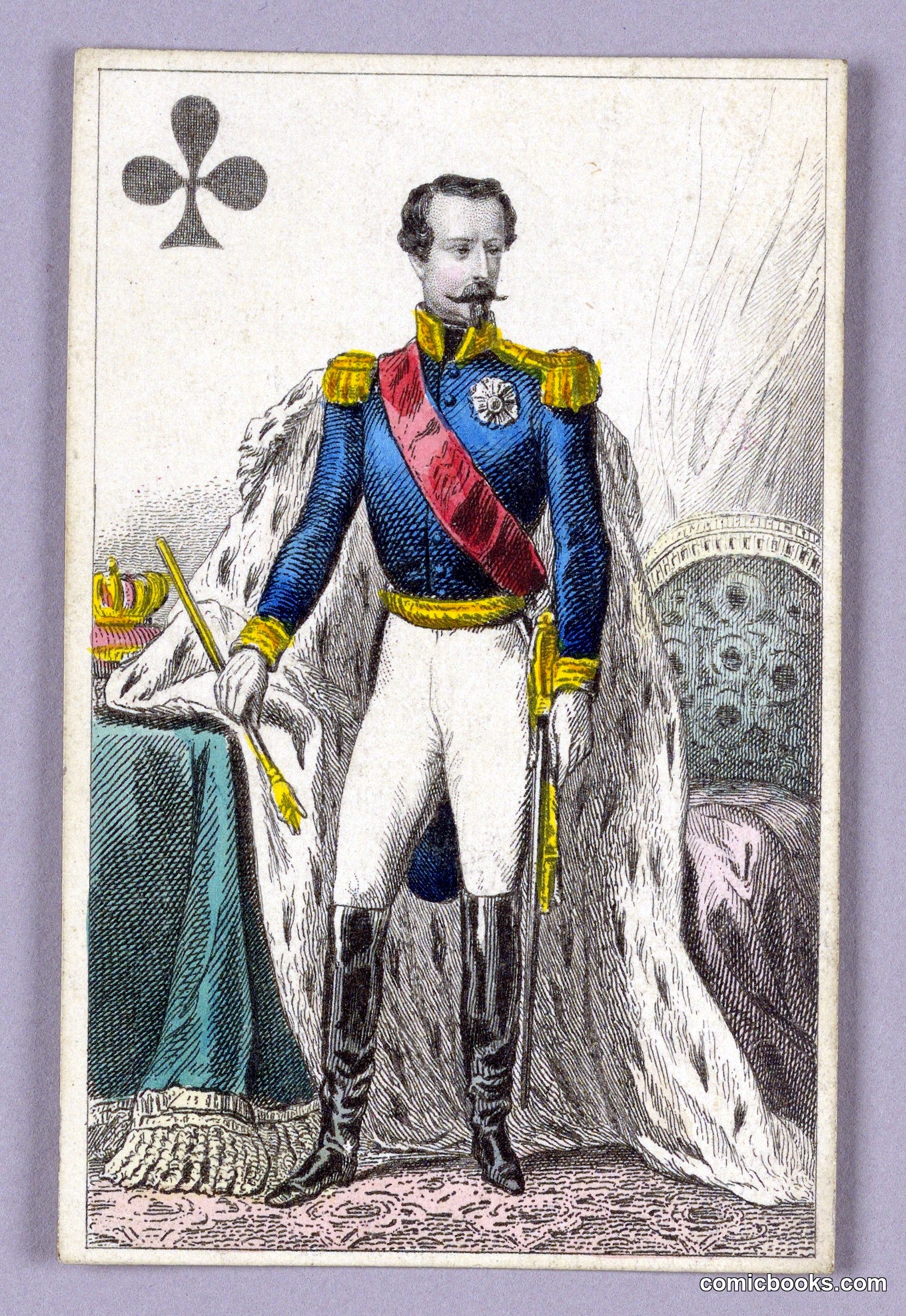 Napoleon III, Emperor of France, King of Clubs