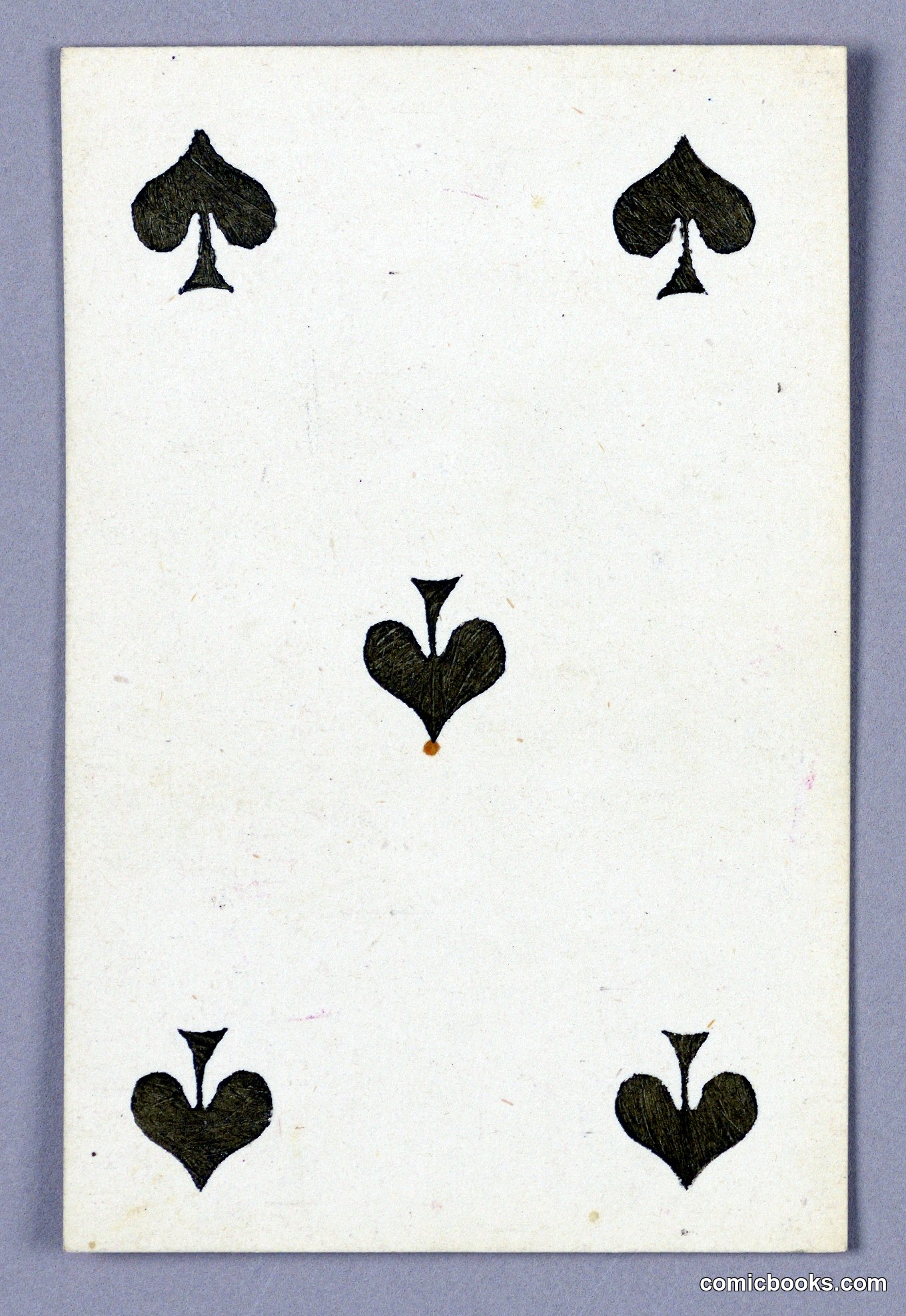 Five of Spades from Jeu Imperial Playing Cards
