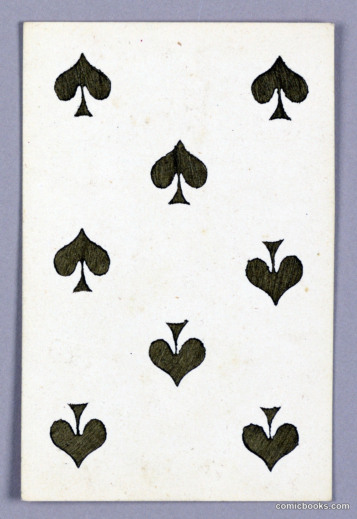 Eight of Spades from Jeu Imperial Playing Cards