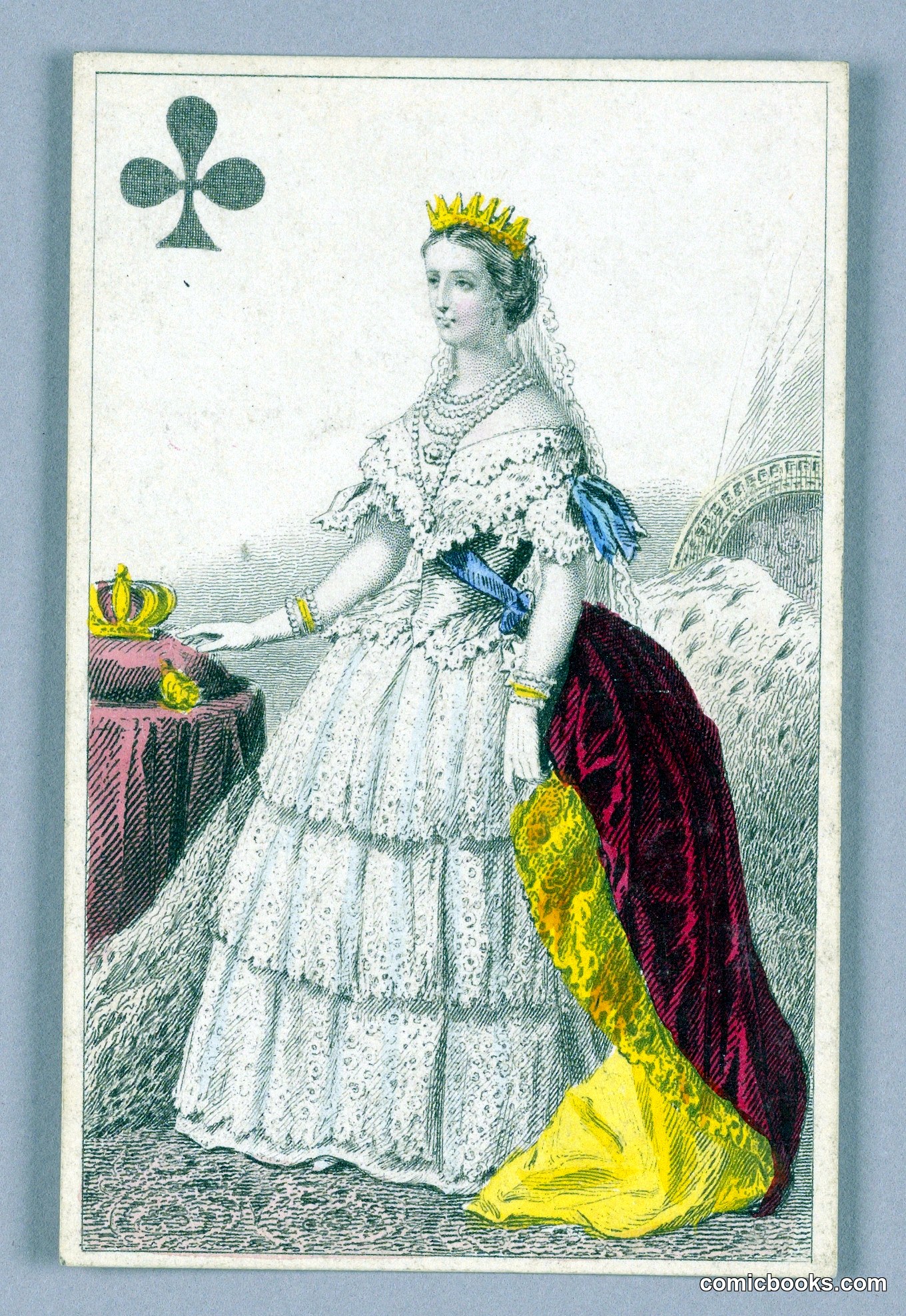 Eugénie, Empress of France, Queen of Clubs