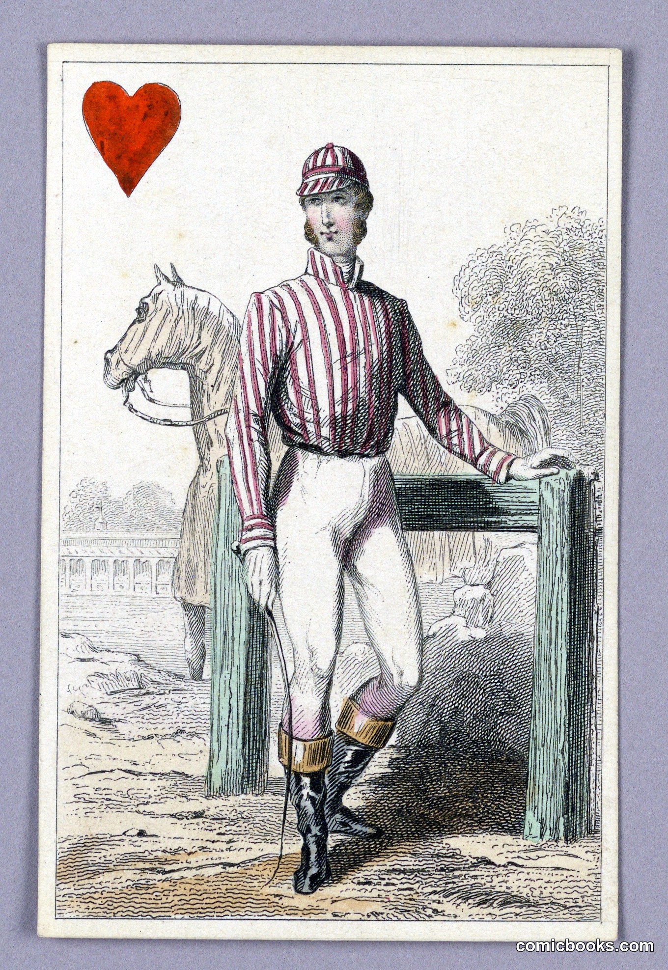 English Jockey, Jack of Hearts