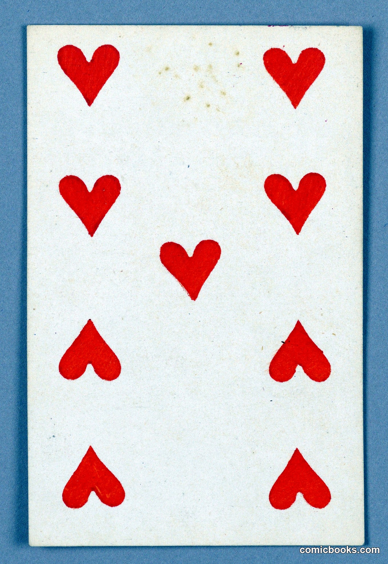 Nine of Hearts from Jeu Imperial Playing Cards