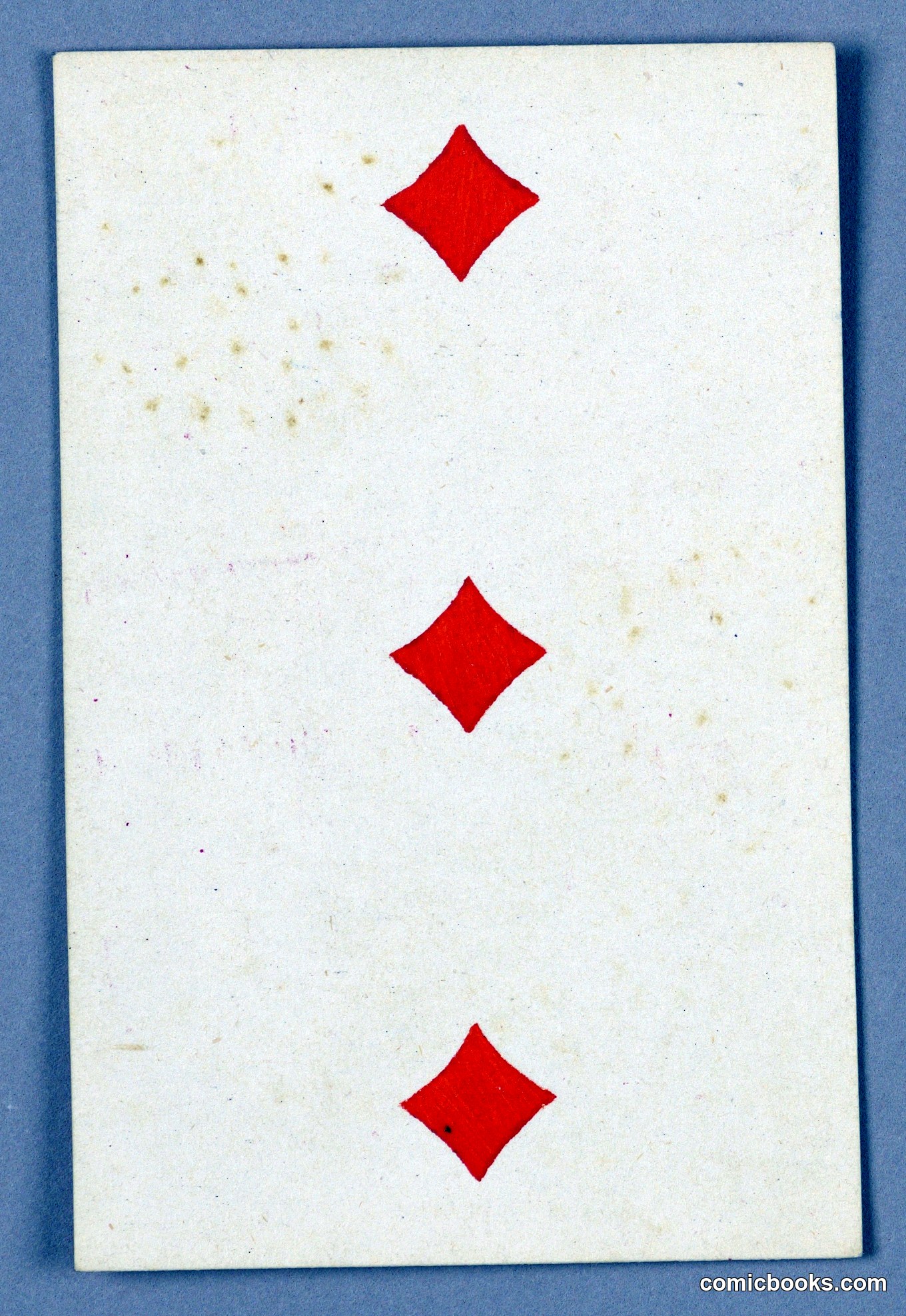 Three of Diamonds from Jeu Imperial Playing Cards