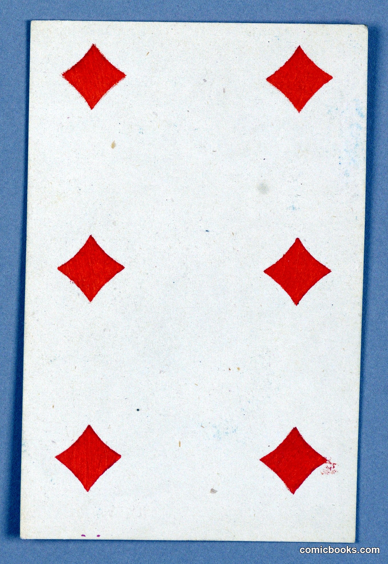 Six of Diamonds Playing Card