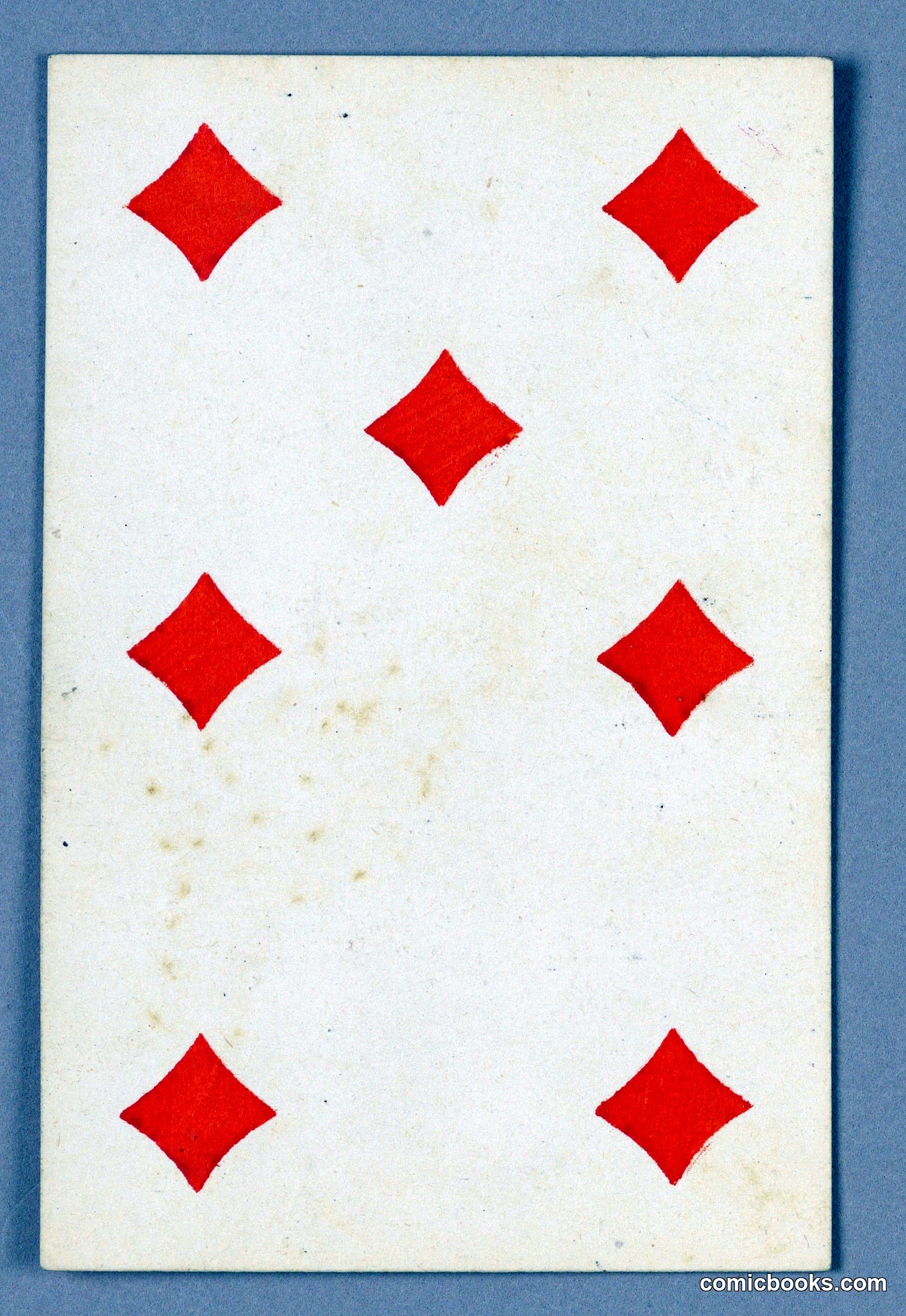 Seven of Diamonds Playing Card