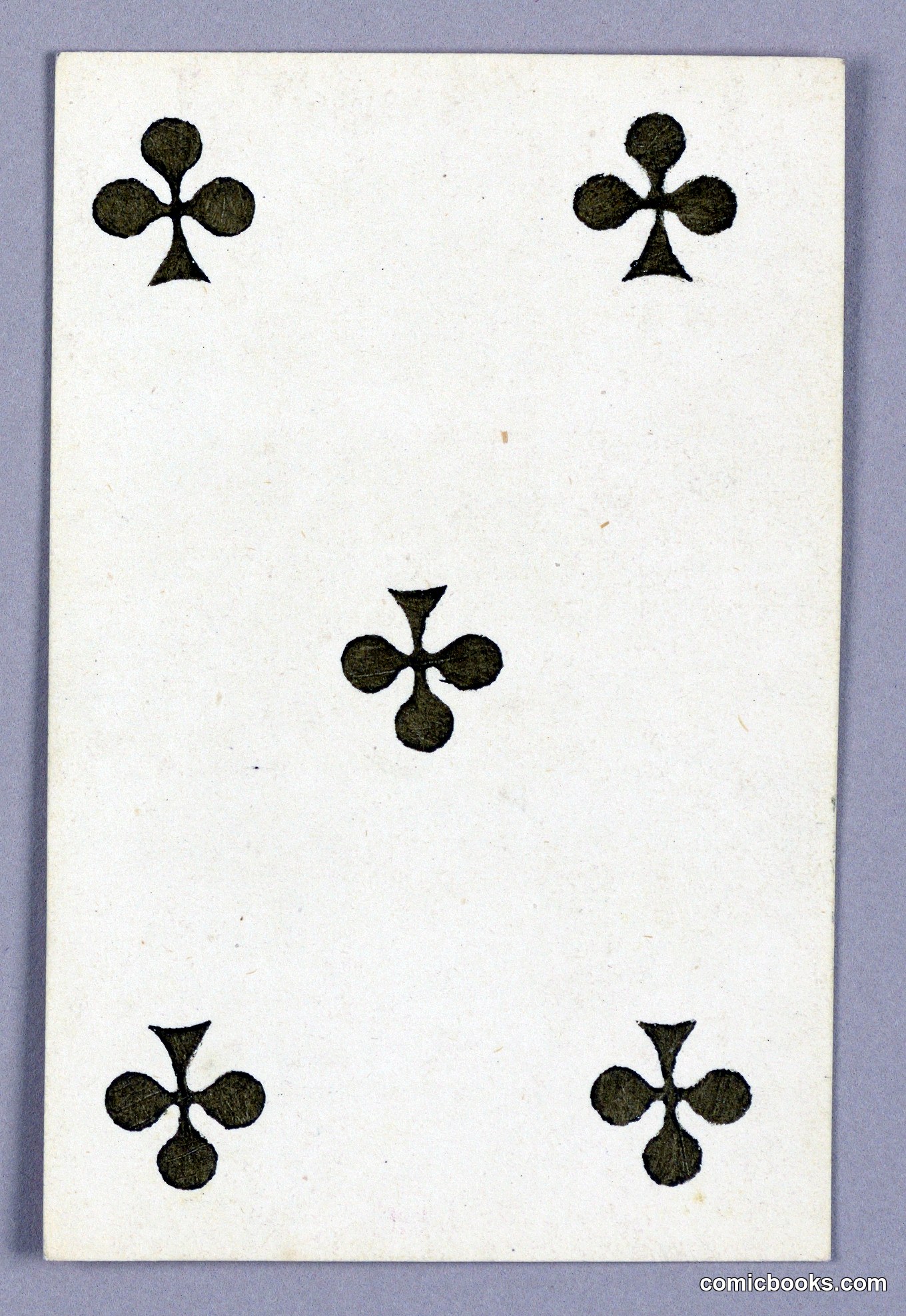 Five of Clubs Playing Card