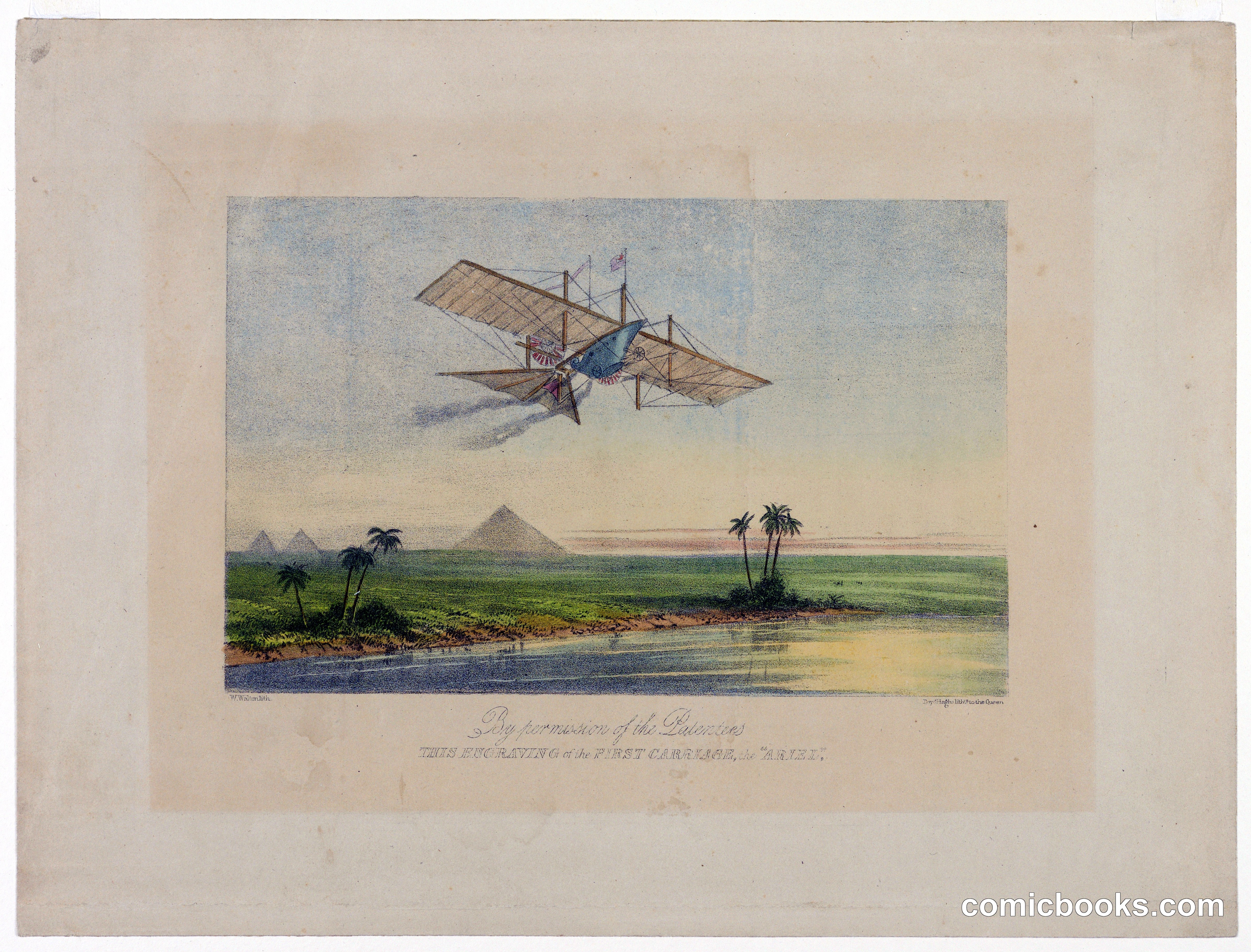The 'Ariel' Over the Pyramids