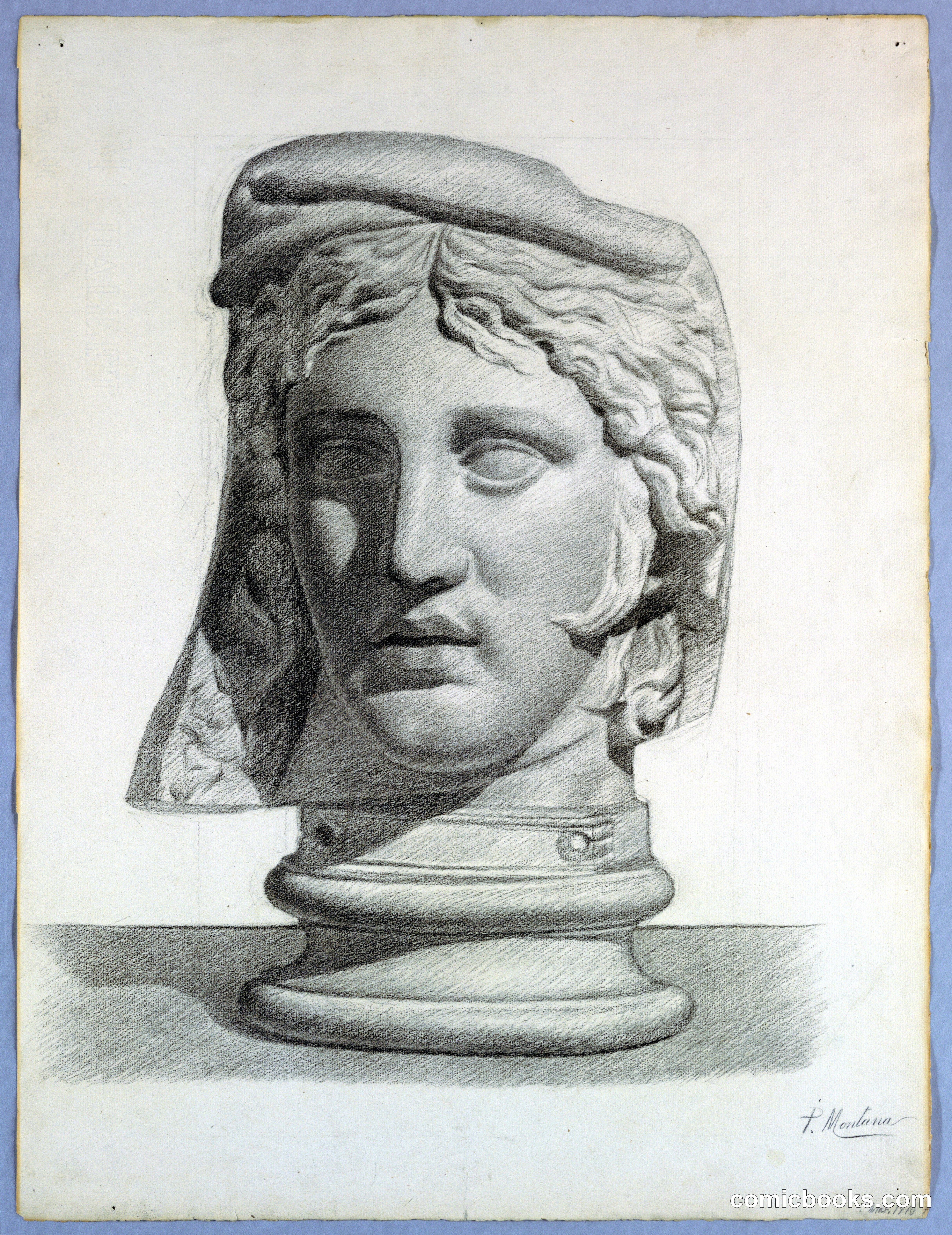 Head of a Roman Matron