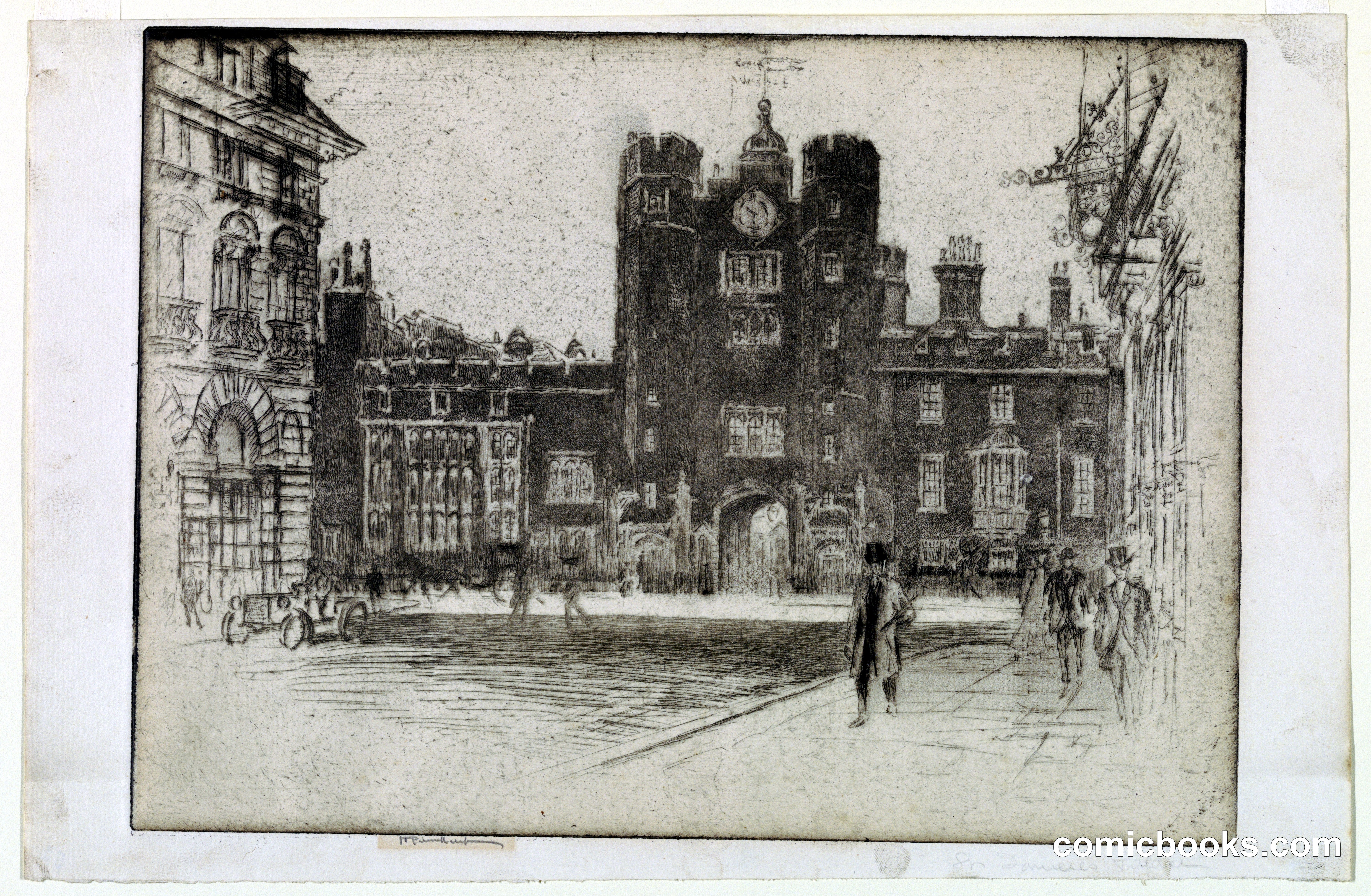 St. James's Palace from St. James's Street