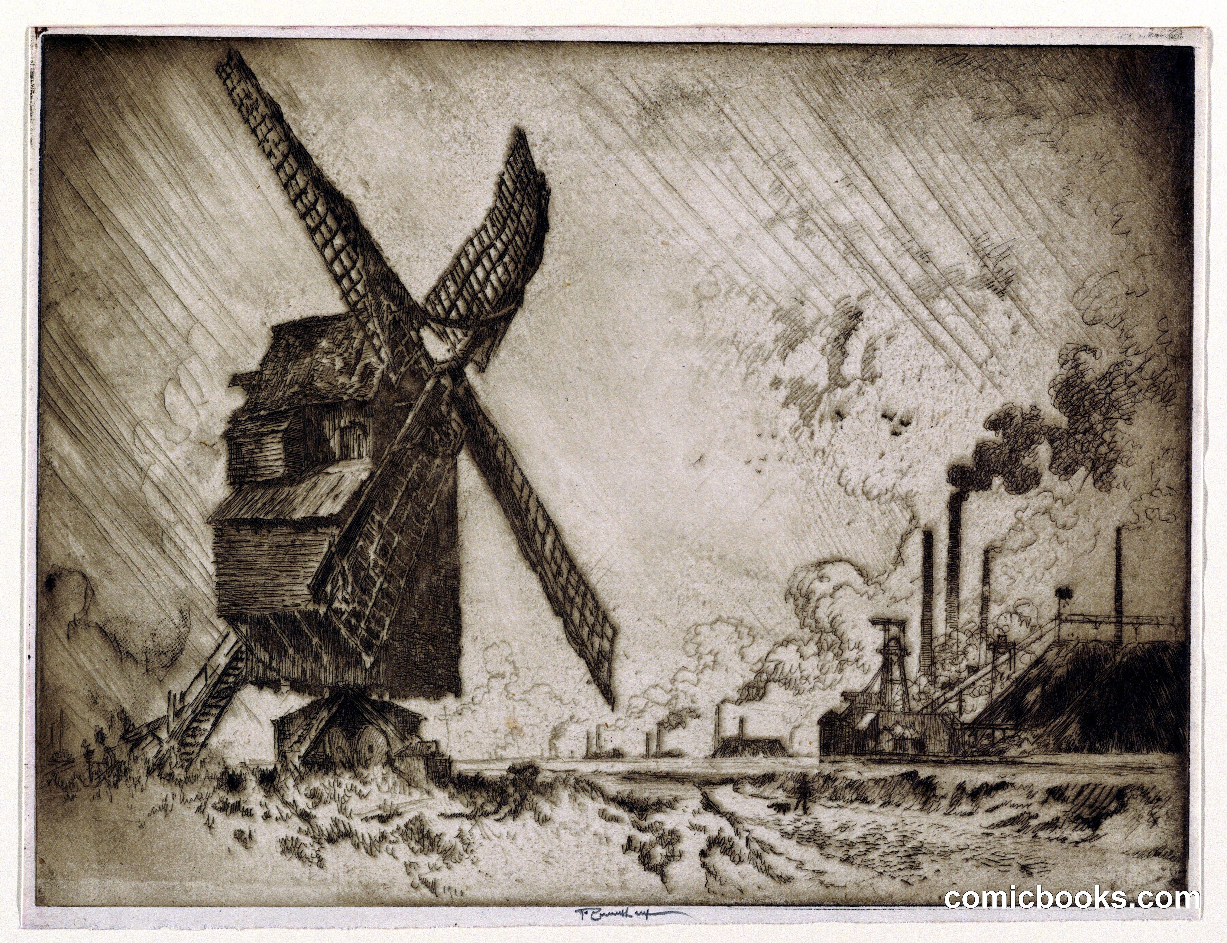 Old and New Mills, Valenciennes
