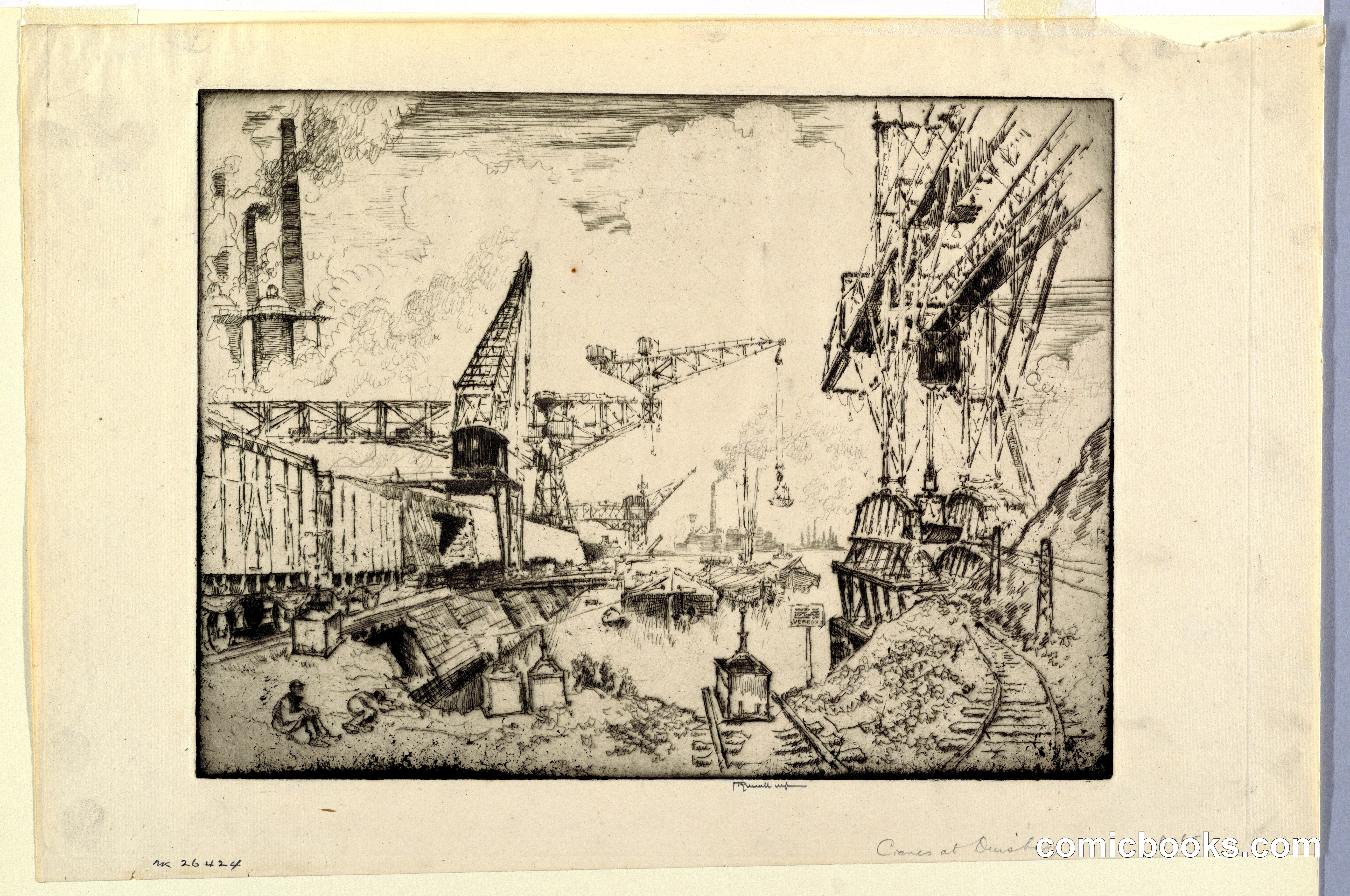 Cranes at Duisburg