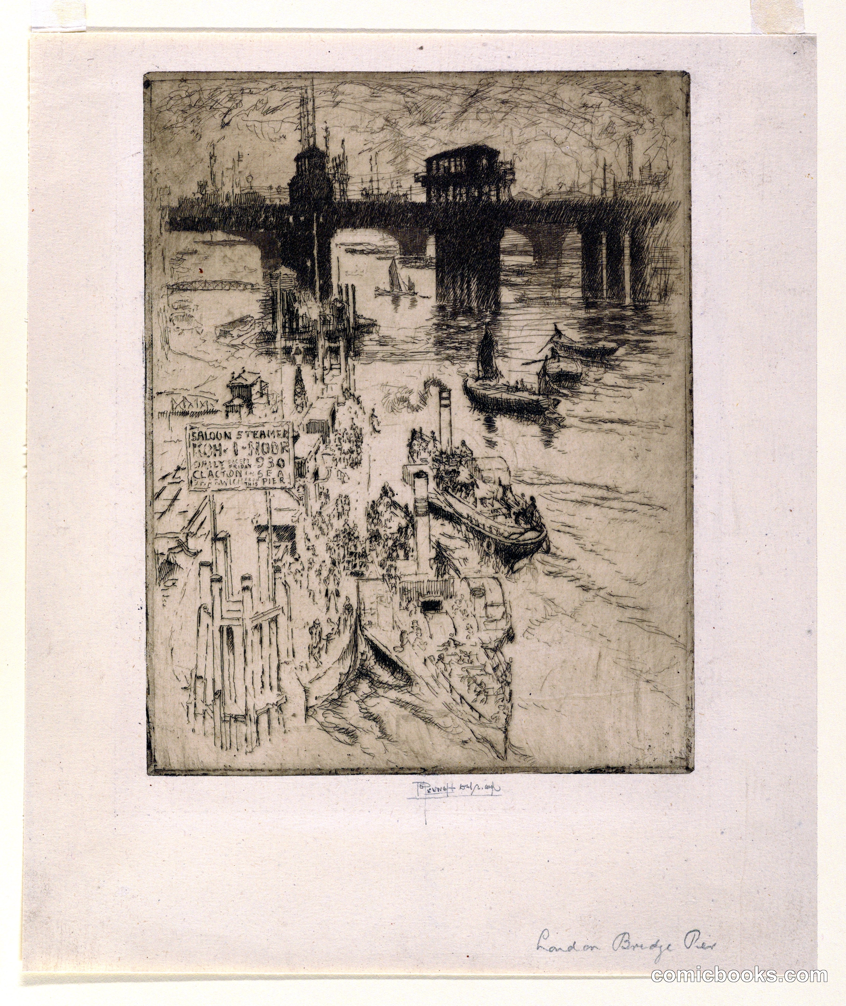 Blackfriars Bridge, Penny Steamboats