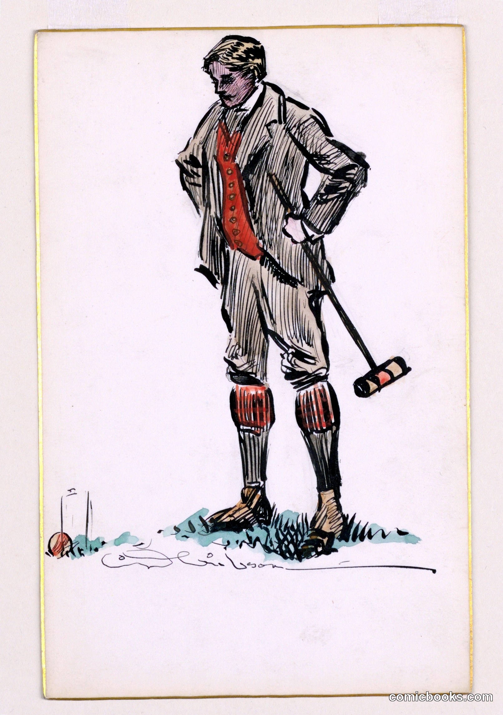 Croquet Player
