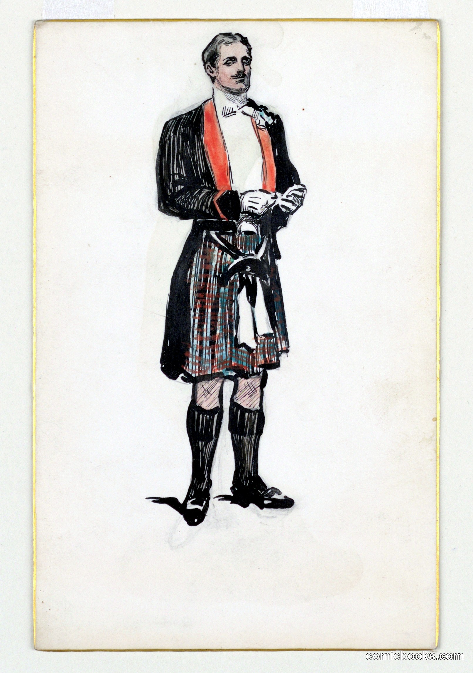 Scotsman in Evening Attire