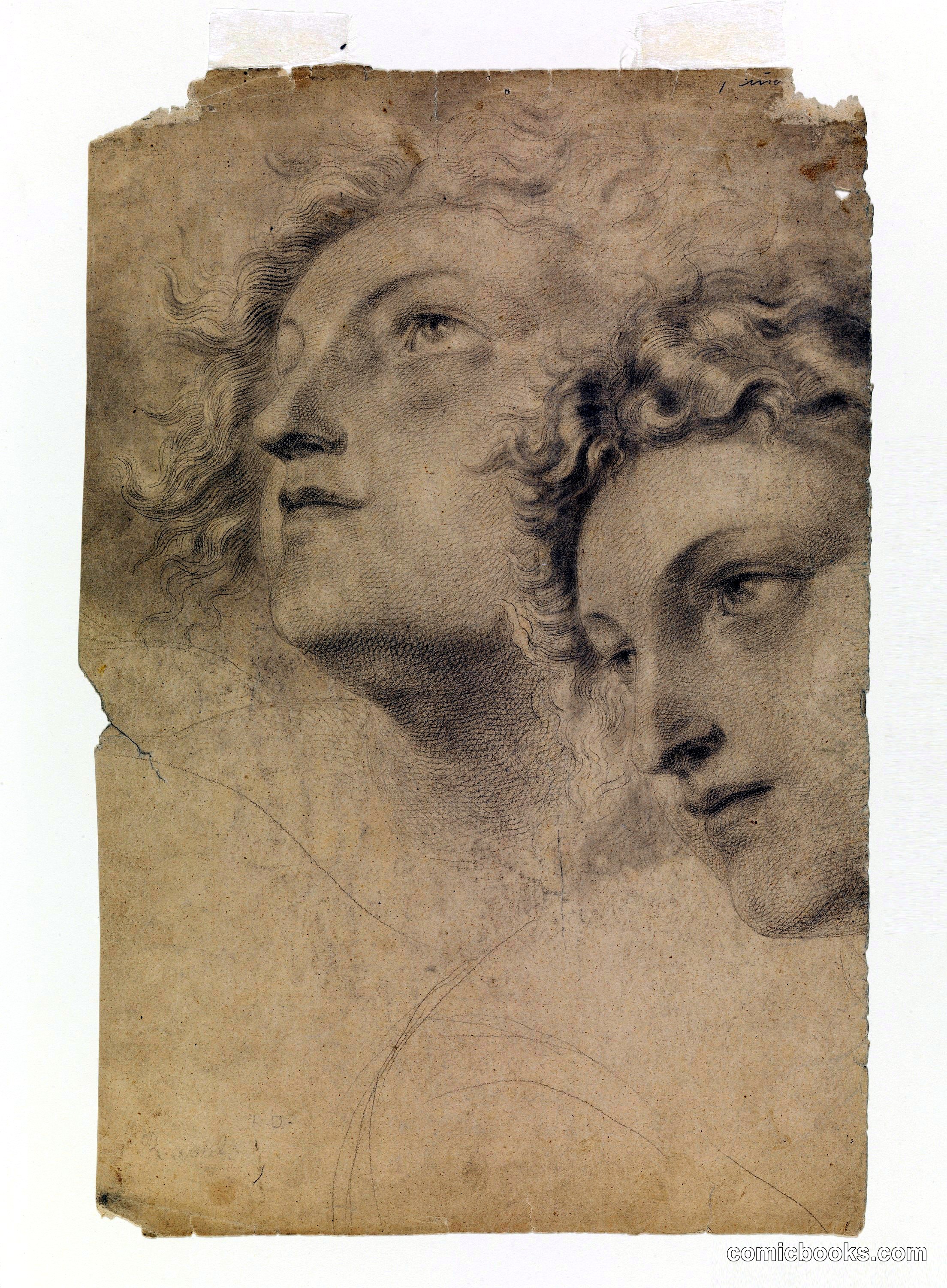 Two Female Heads