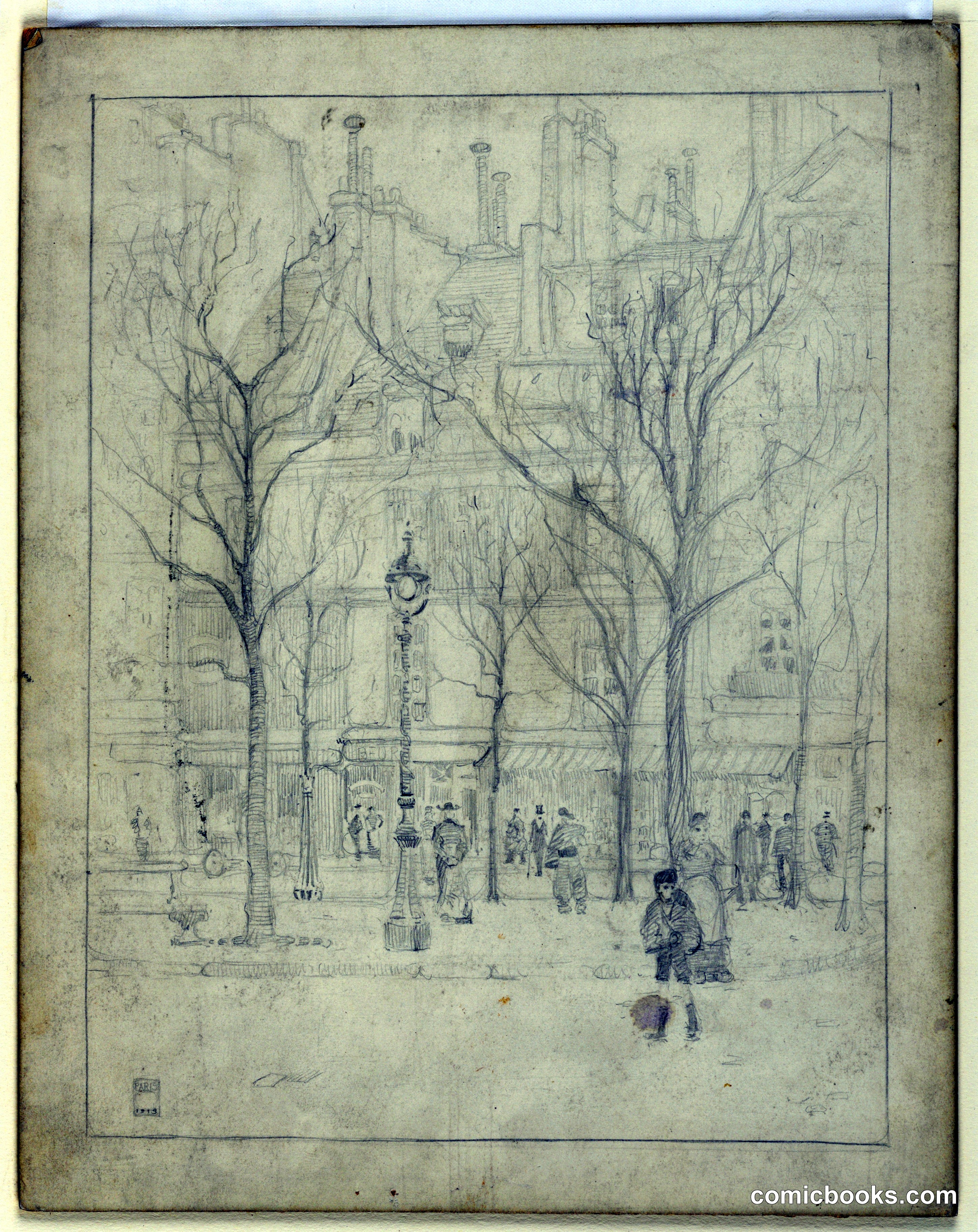 Parisian Street Scene