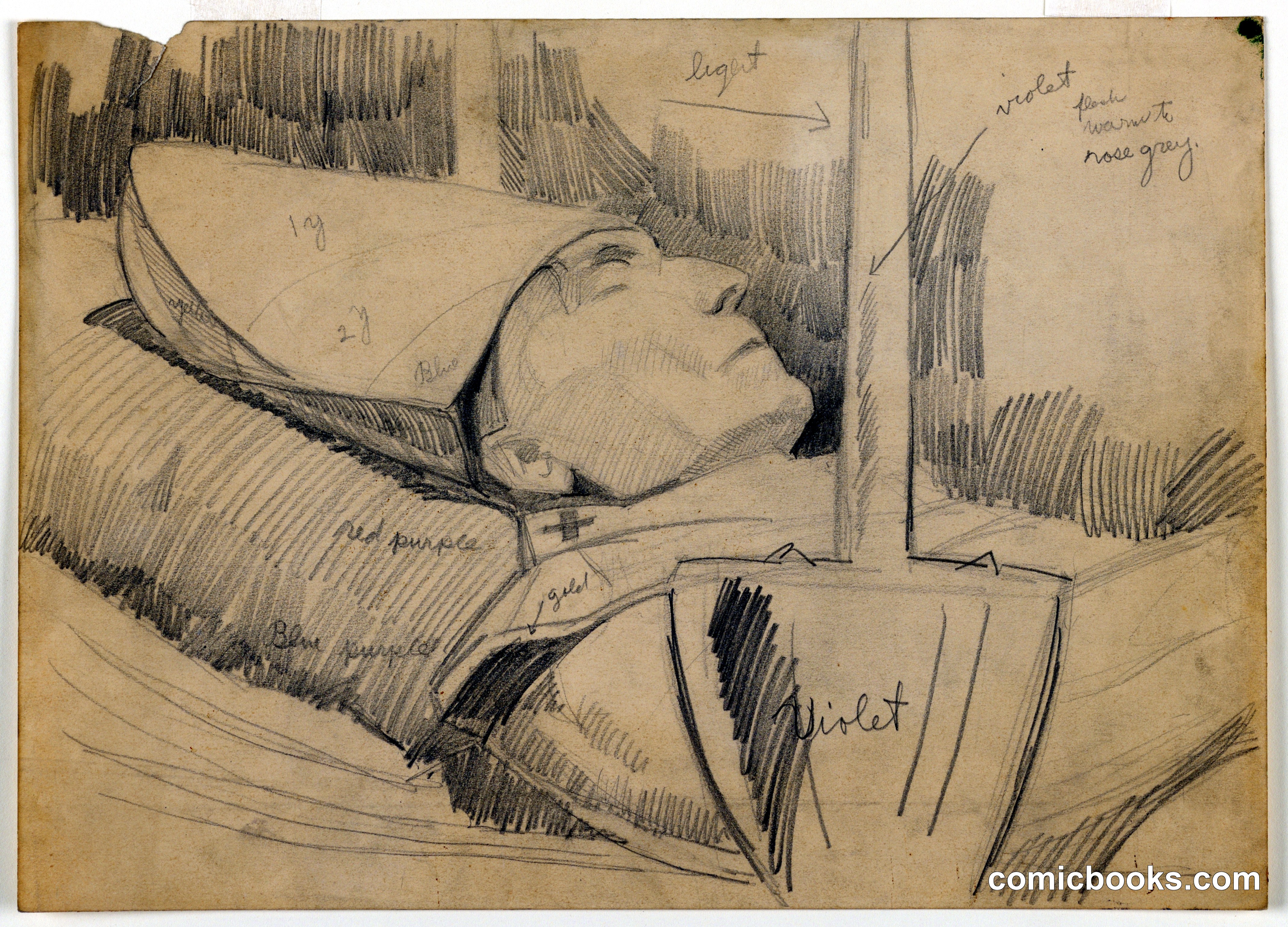 Funerary Portrait of James Cardinal Gibbons