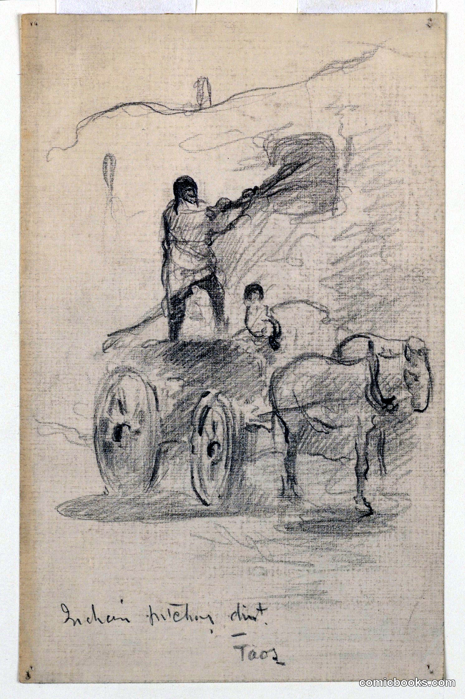 Indian Pitching Dirt, Taos