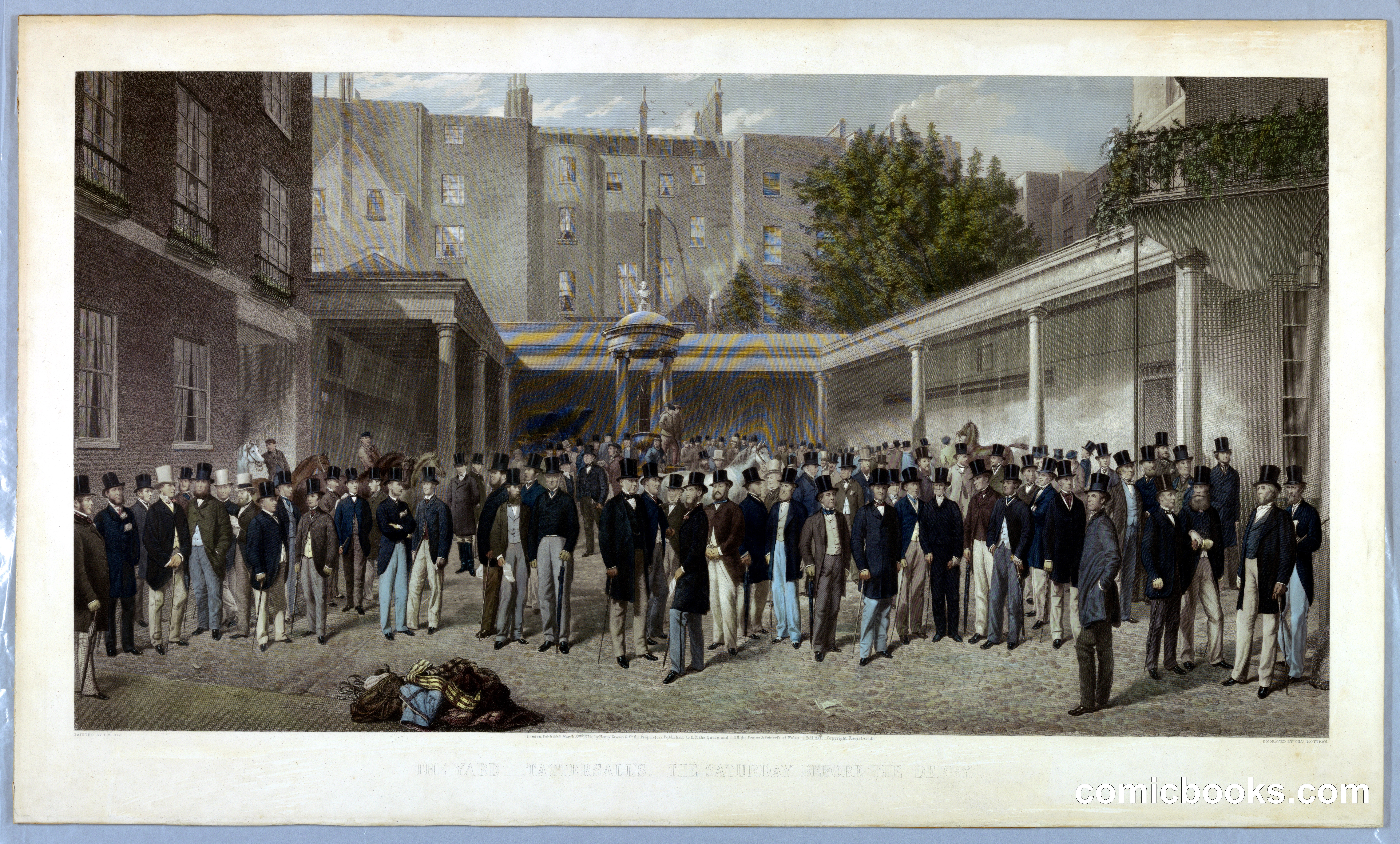The Yard – Tattersall's, the Saturday Before the Derby