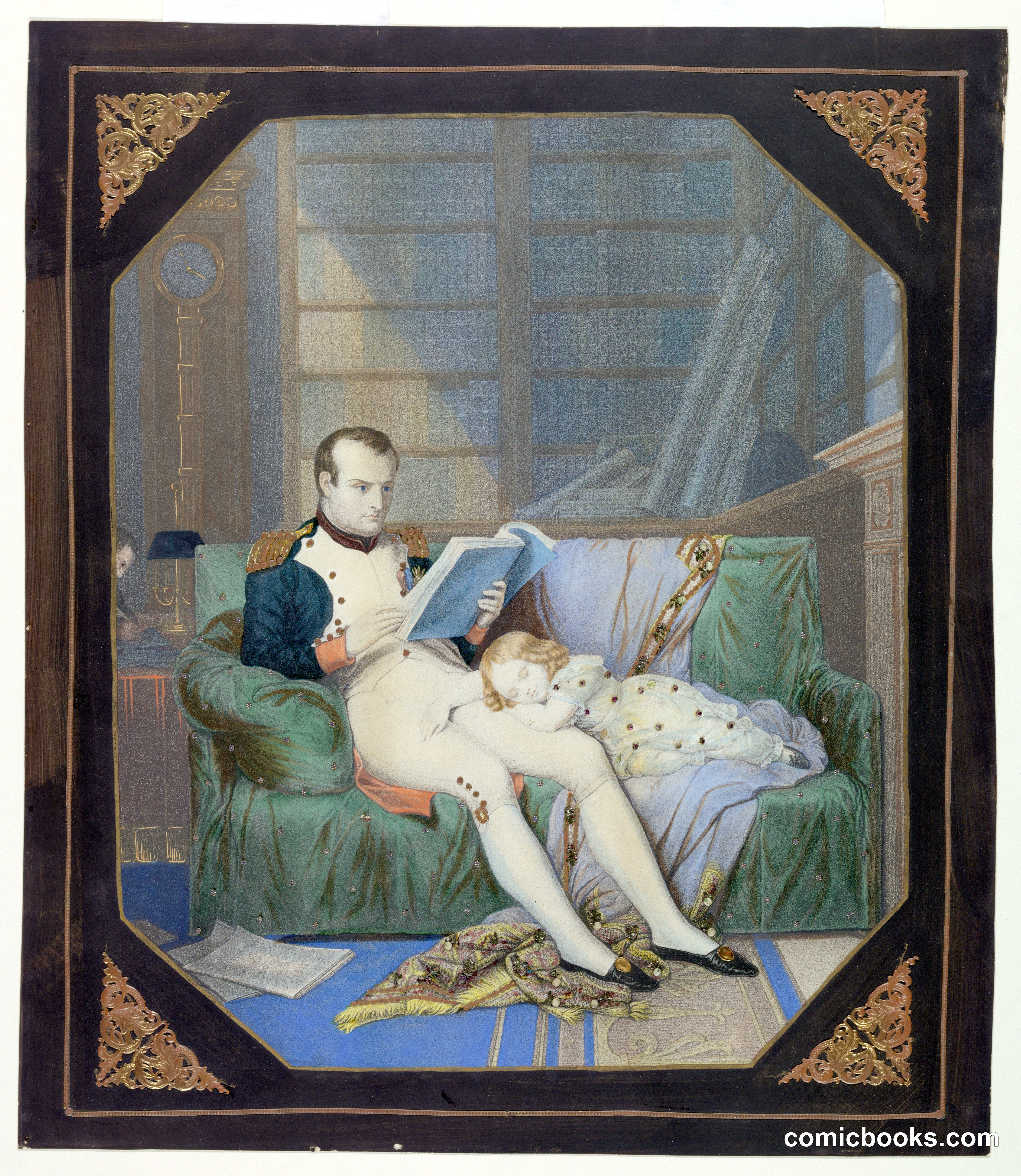 Napoleon in His Study