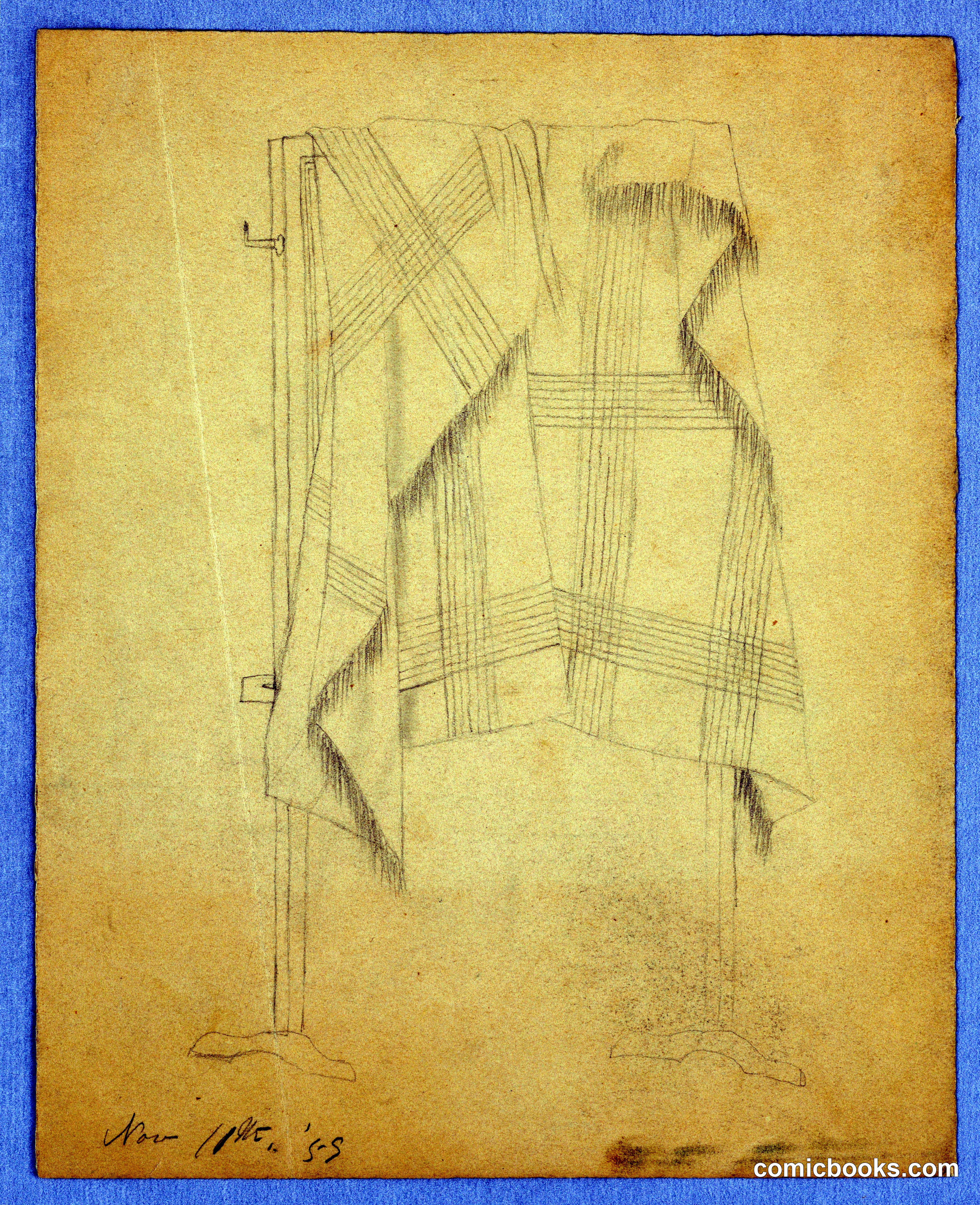 Architectural Study with Drapery