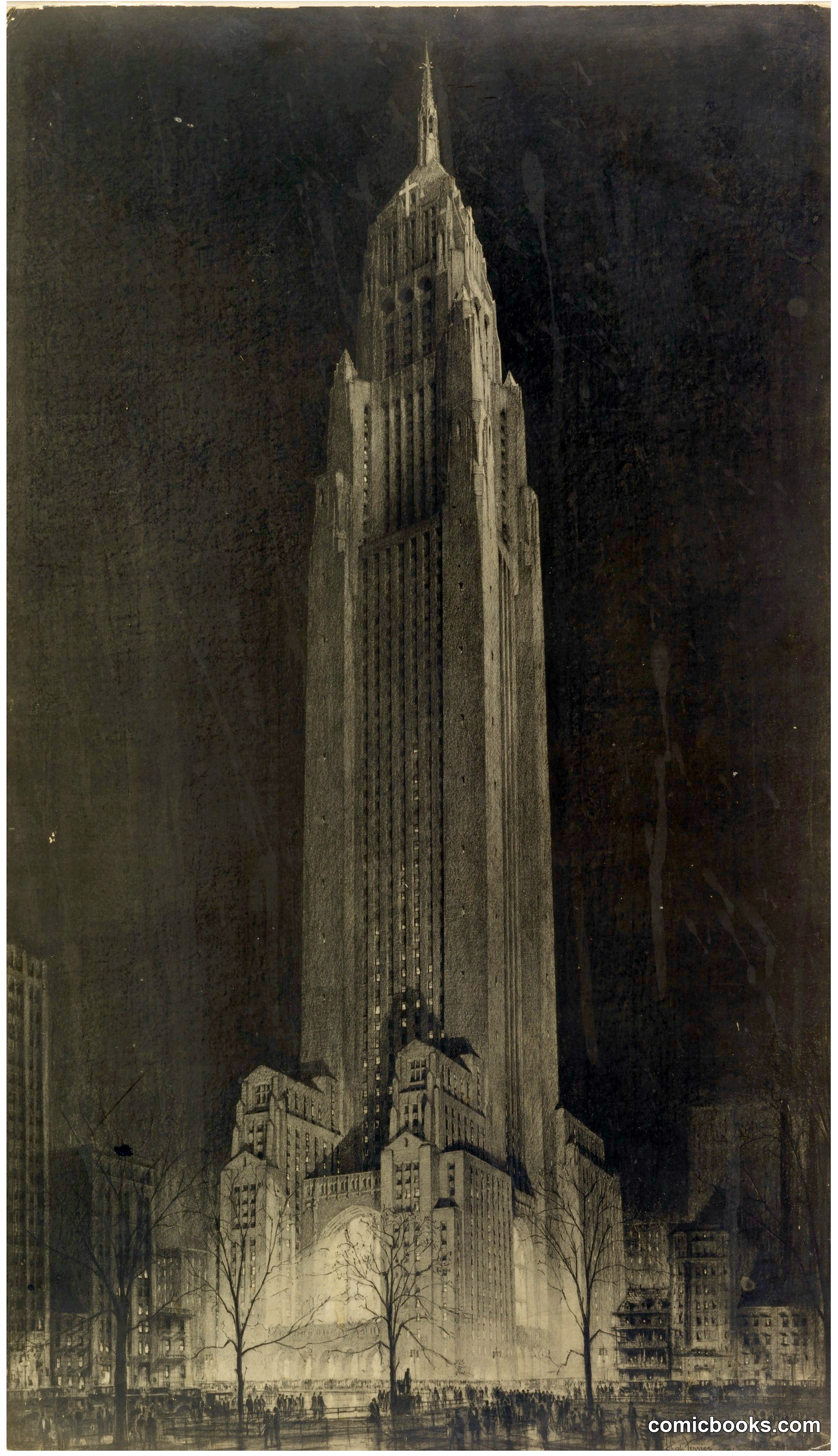Proposed Convocation Tower, Madison Square