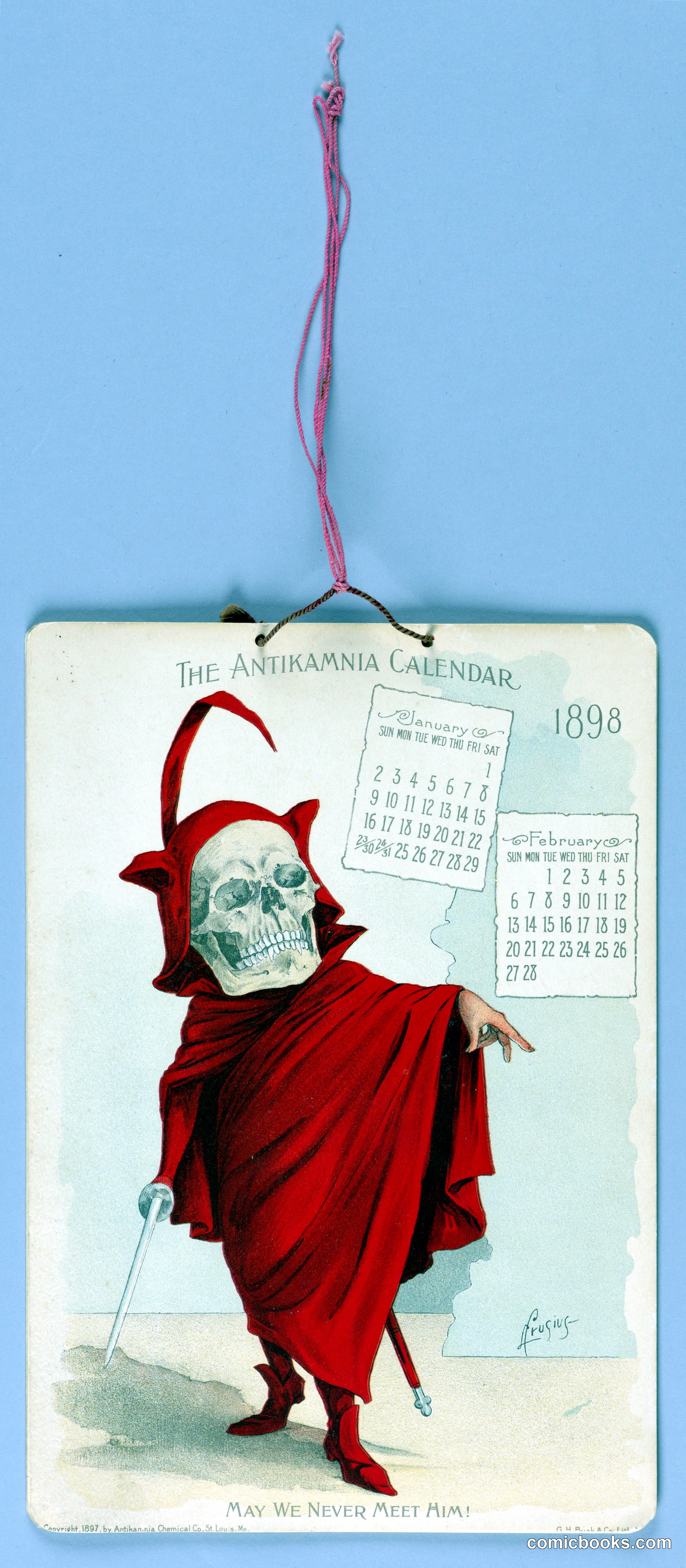The Antikamnia Calendar, 1898