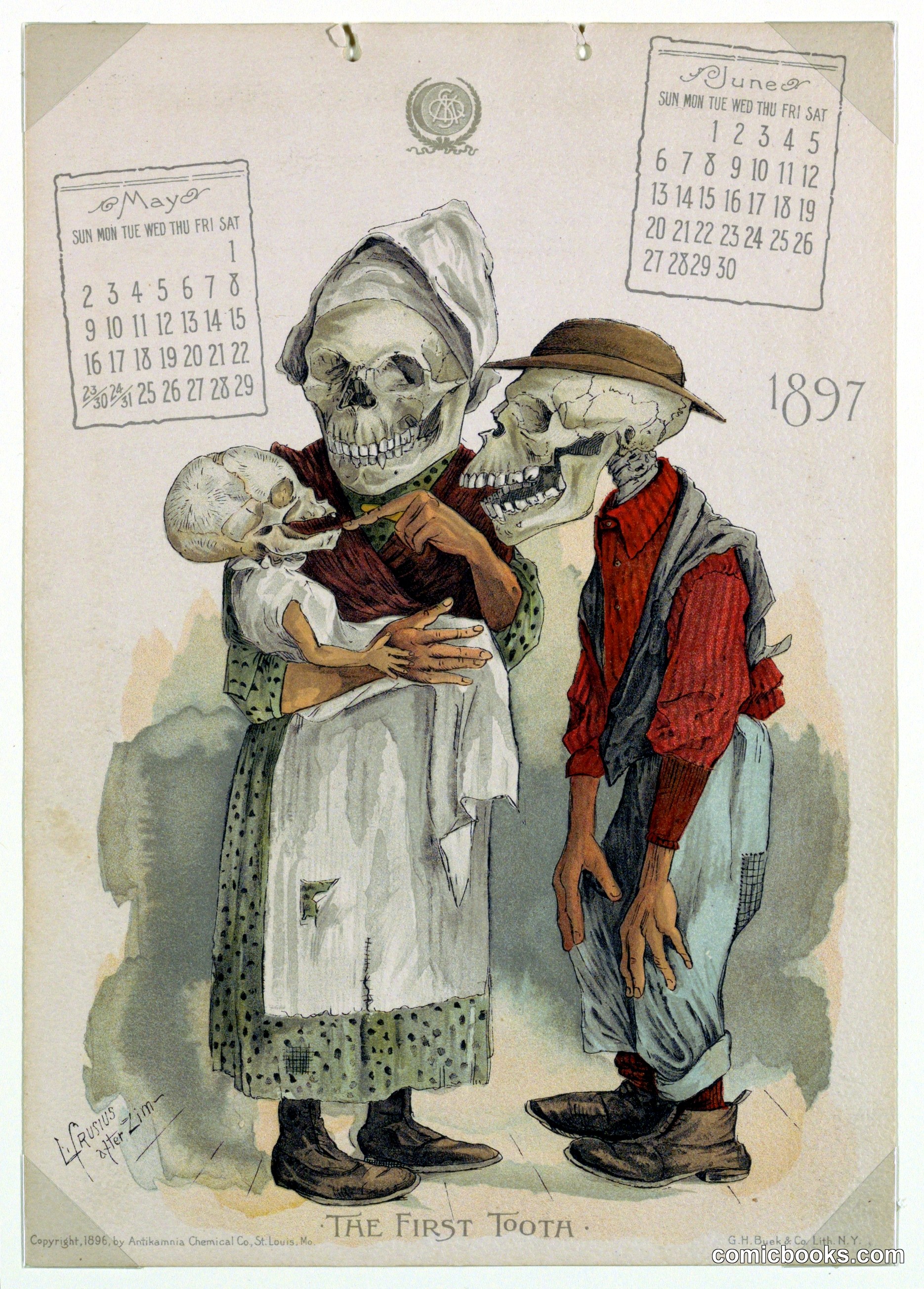 The Antikamnia Calendar: The First Tooth