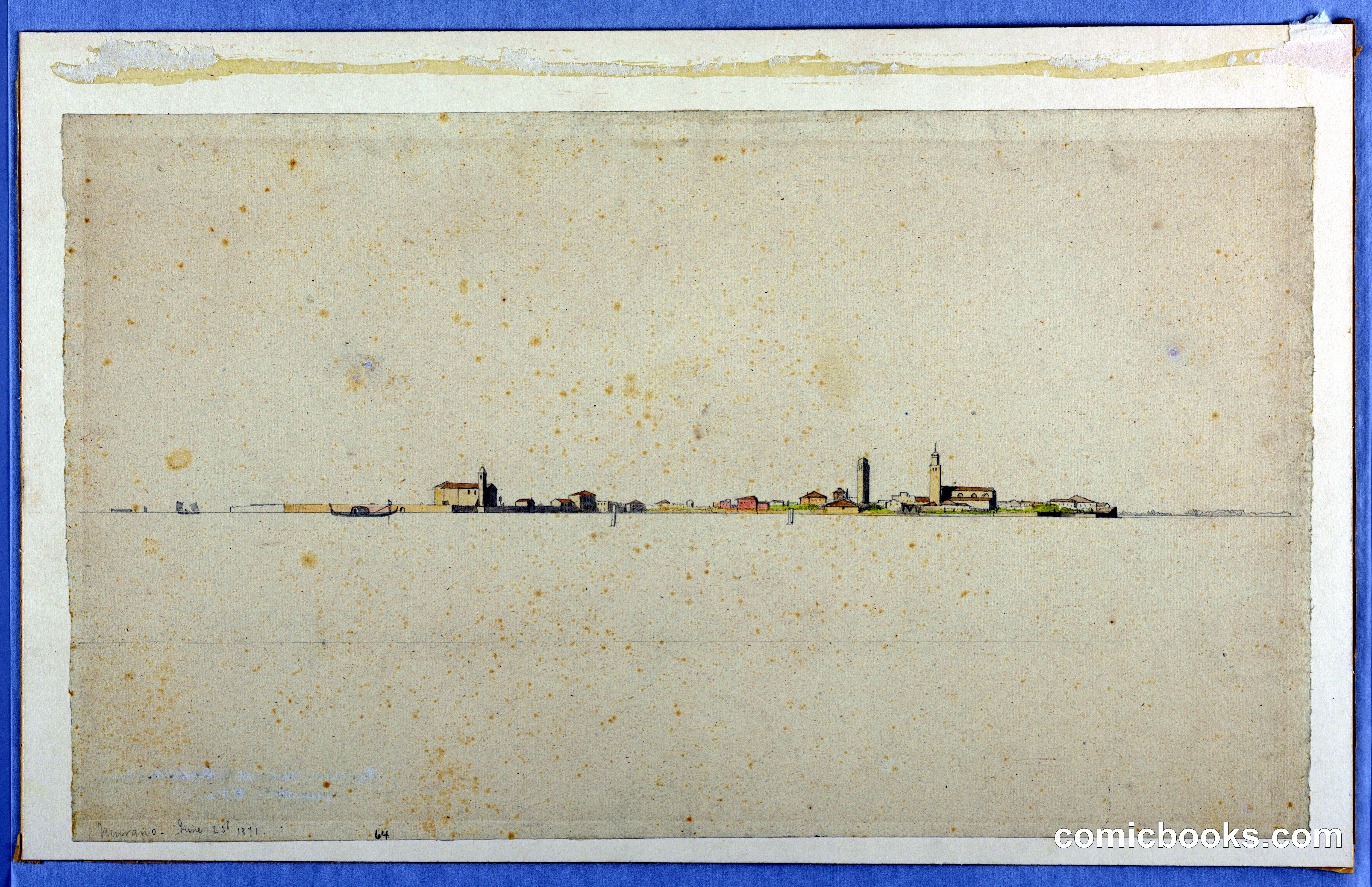 Study of Seascape, Murano, Italy