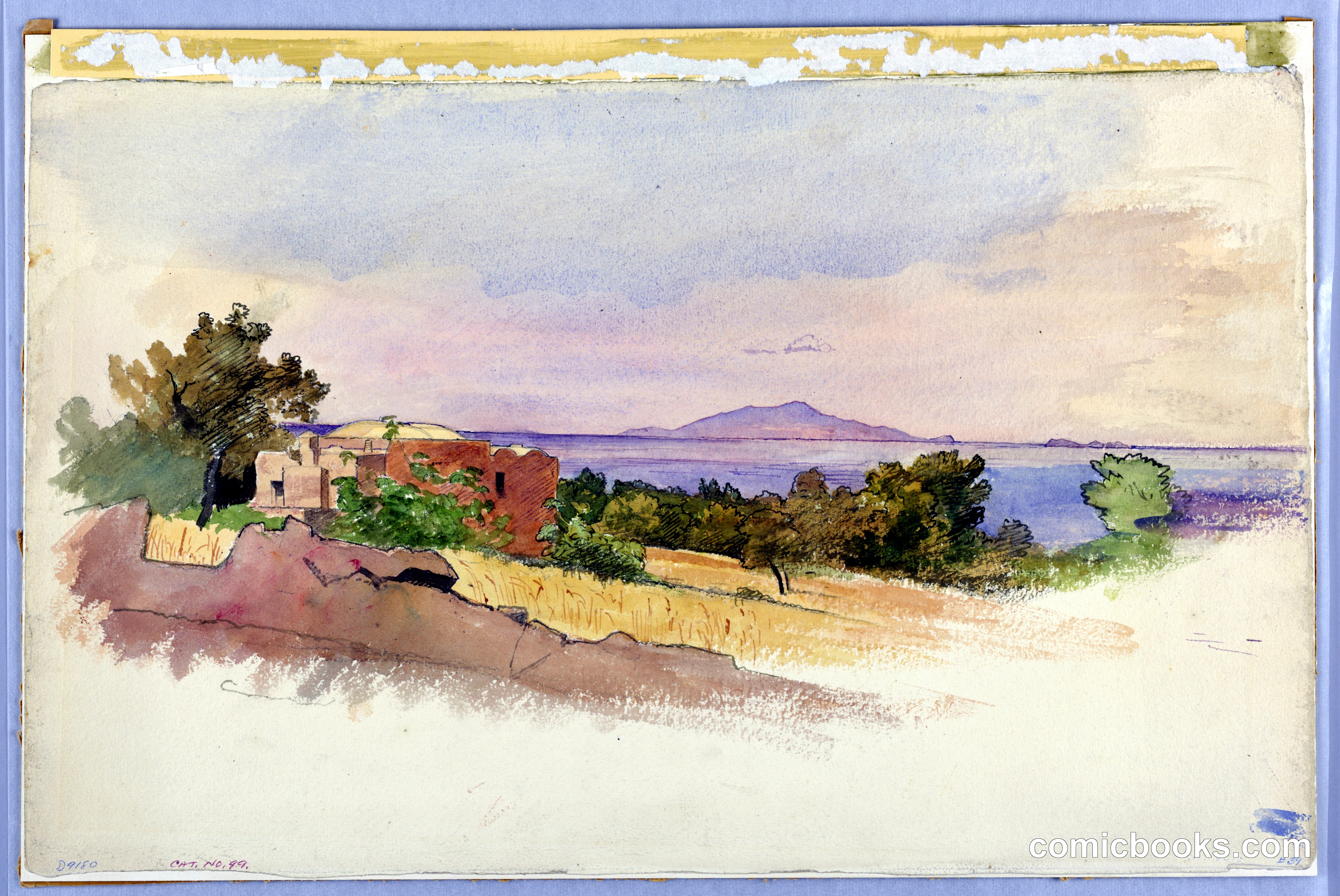 Study of Landscape, Sorrento