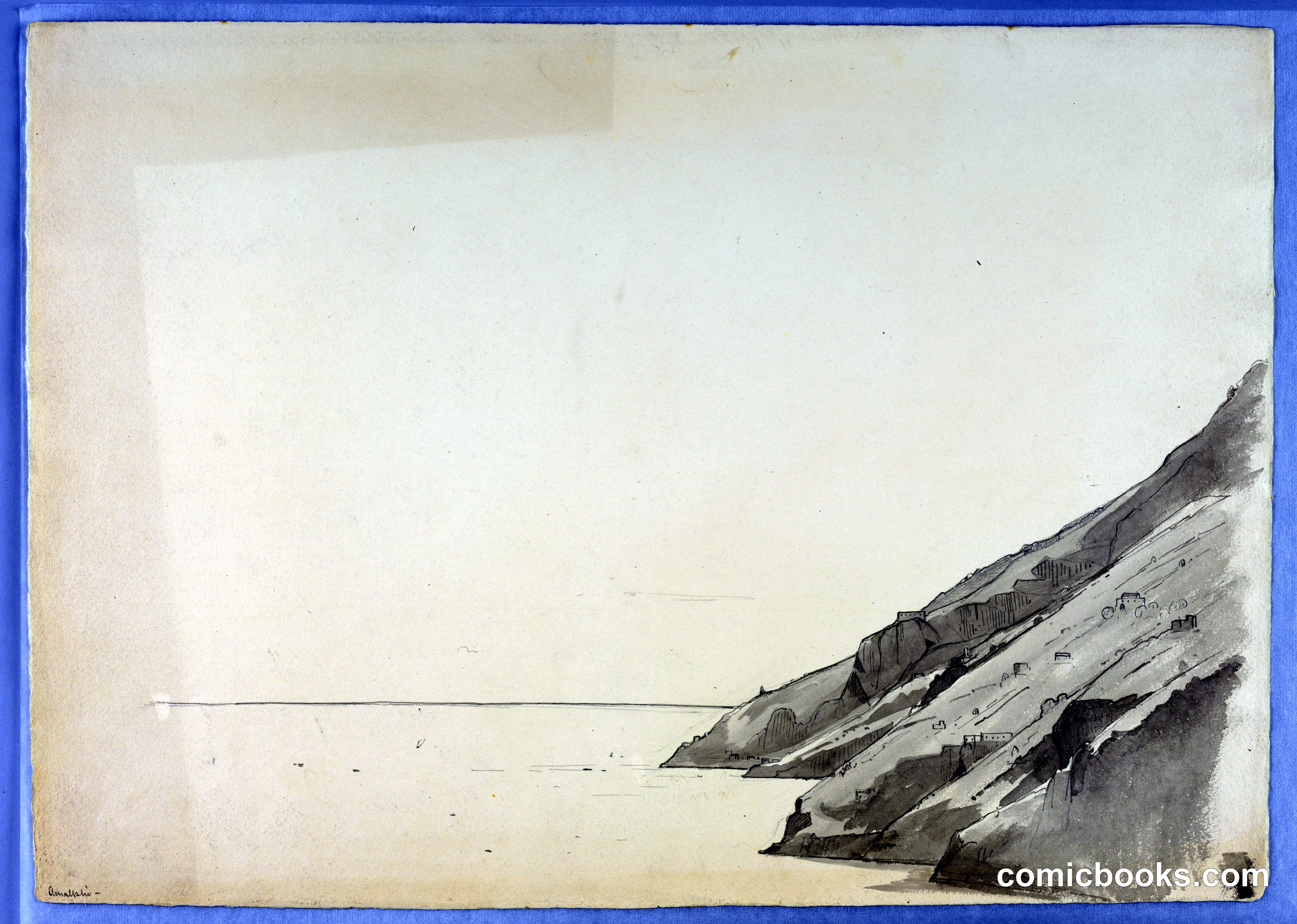 Study of Coastal Cliff, Amalfi, Italy