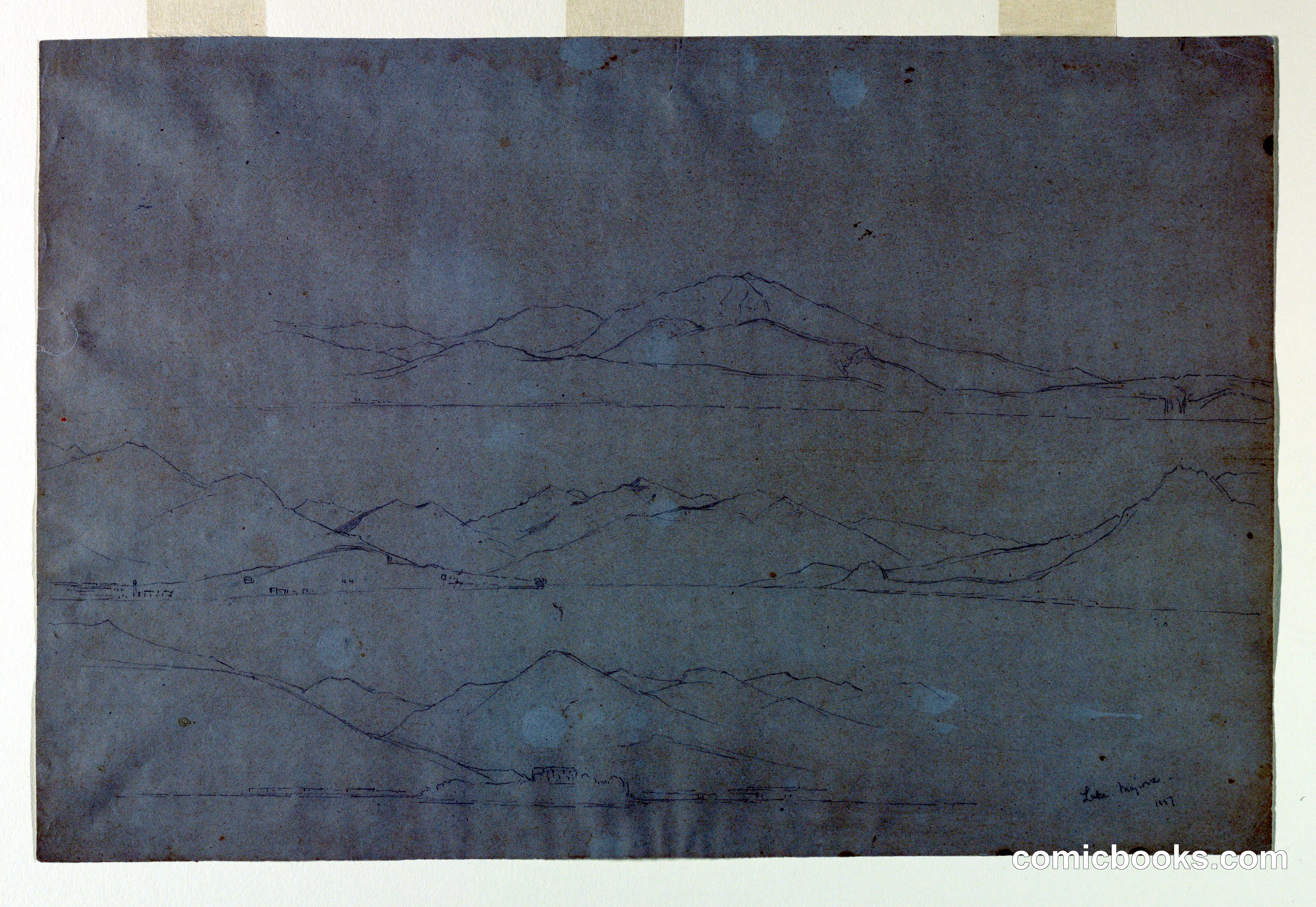 Study of Landscape, Lake Maggiore, Italy