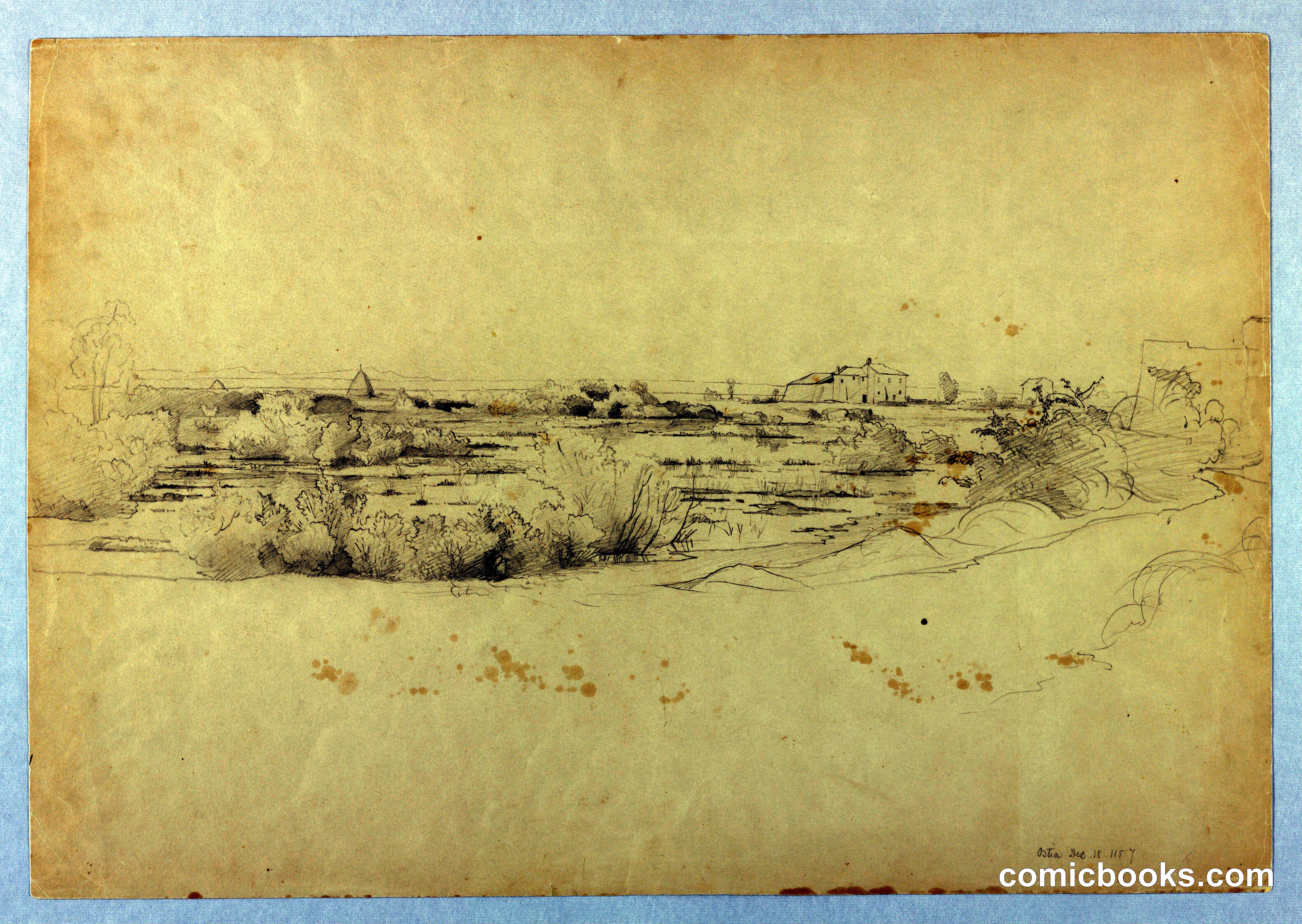 Study of Landscape, Ostia, Italy