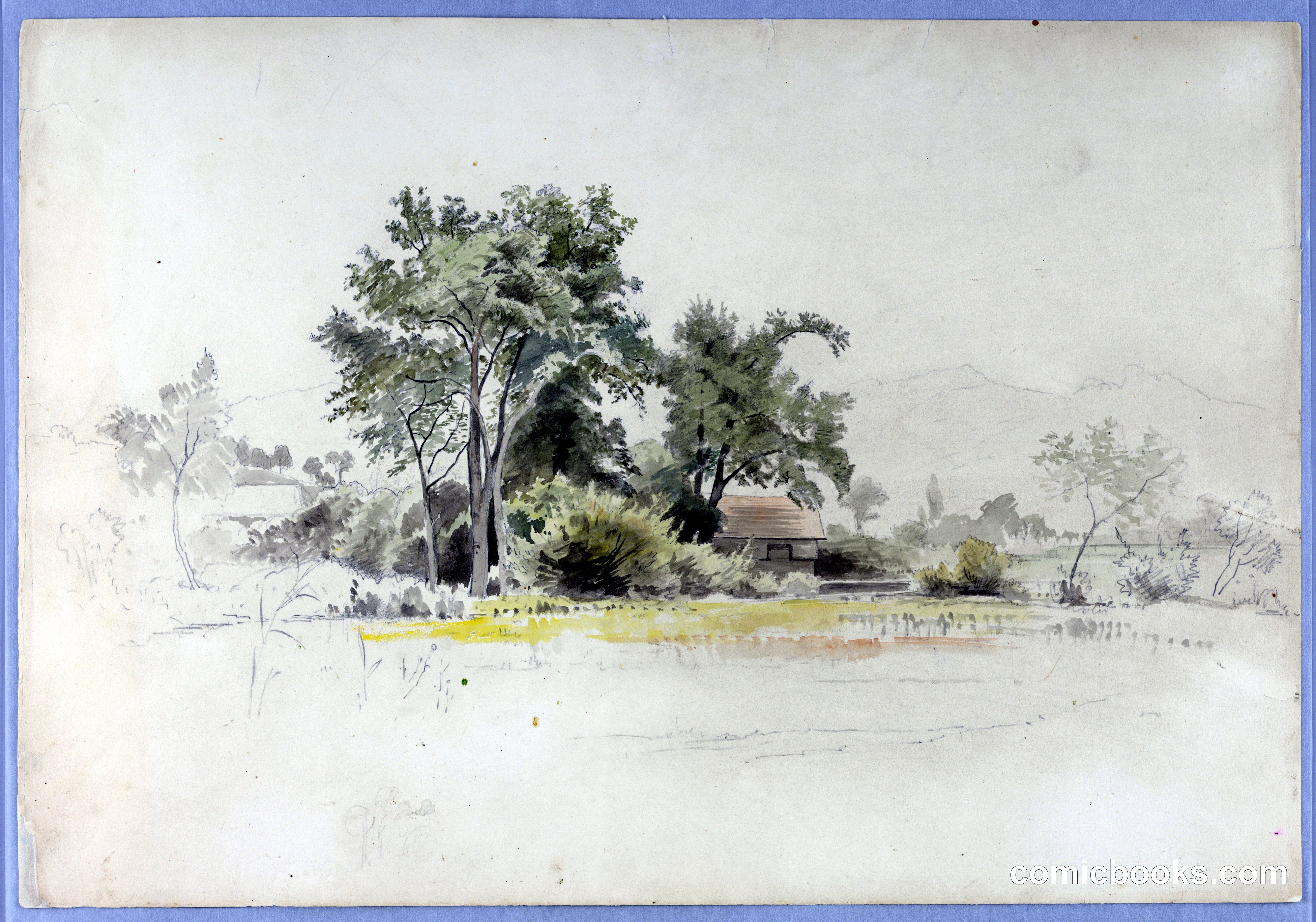 Study of Landscape, Switzerland