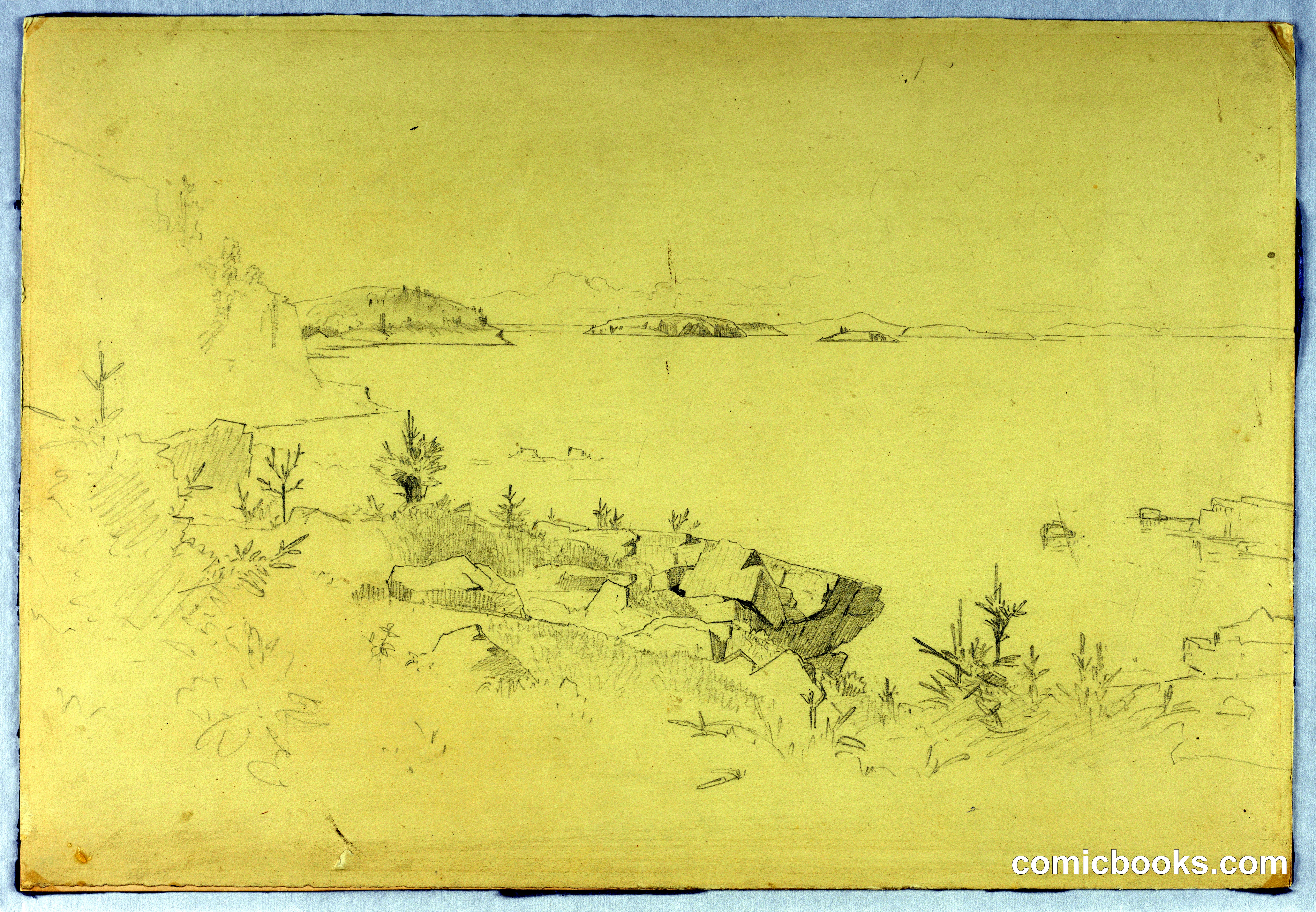 Study of Seascape: Porcupine Islands, Bar Harbor, ME