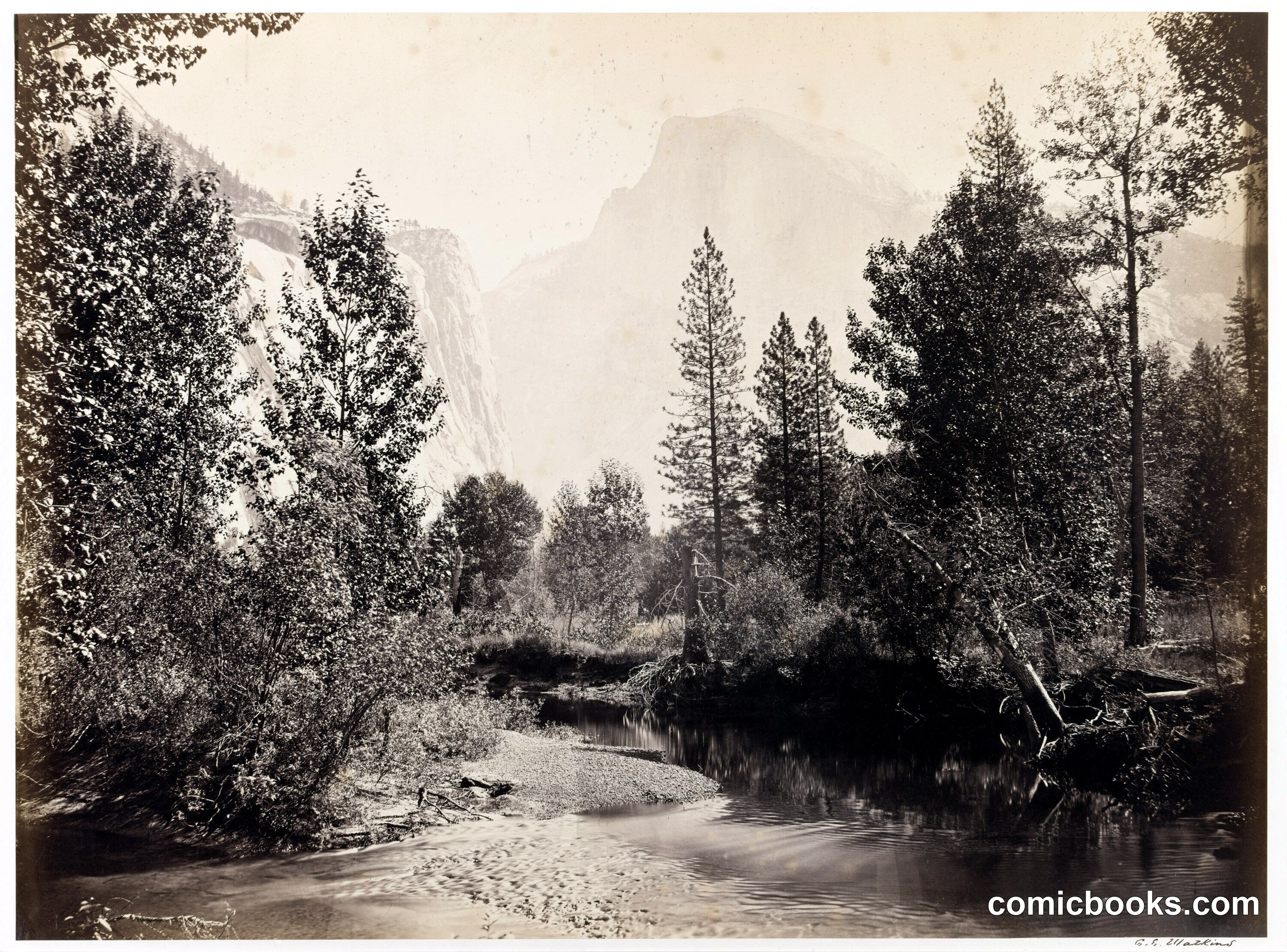 Half Dome, 4967 feet, Yosemite