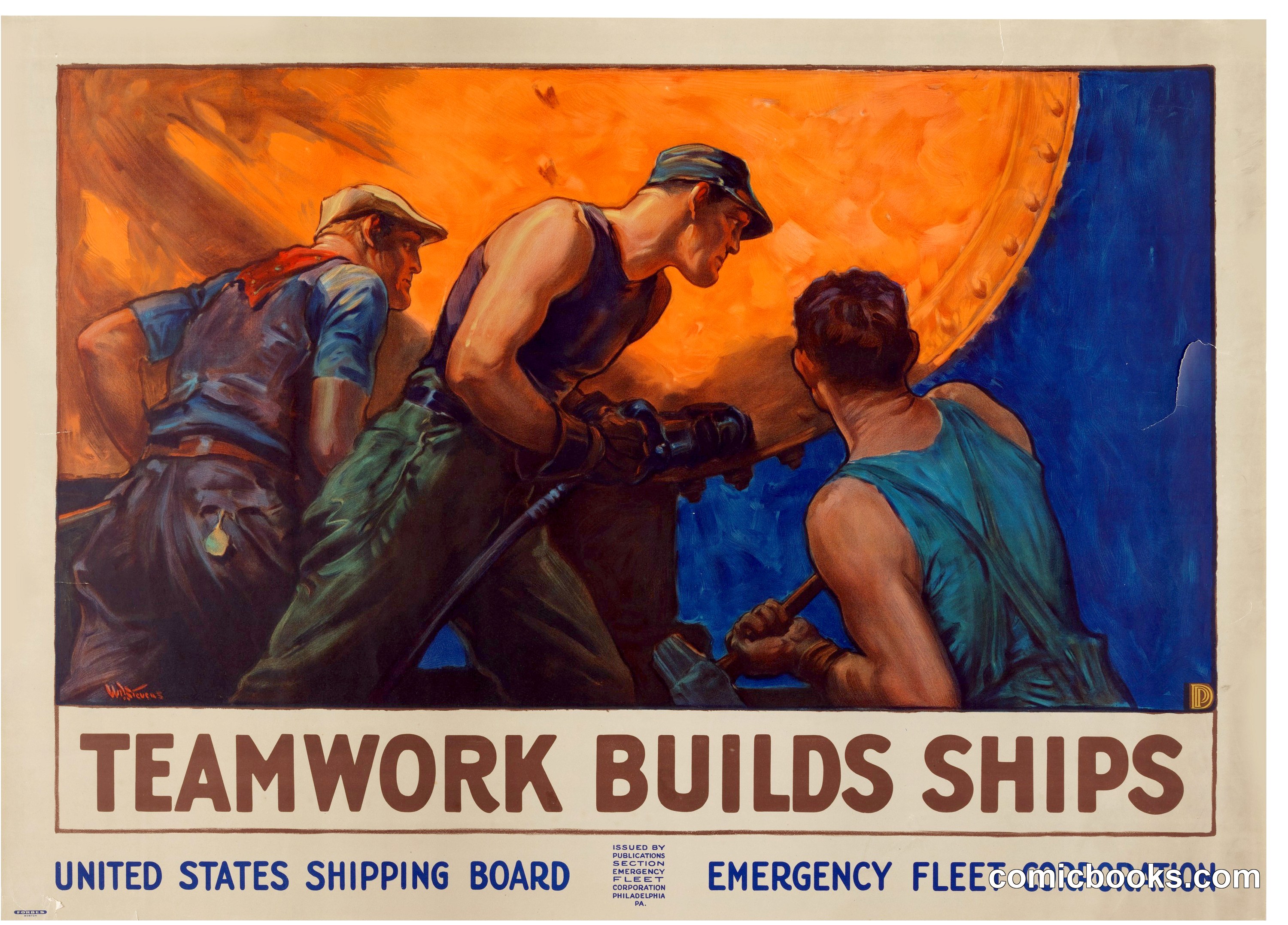 Teamwork Builds Ships